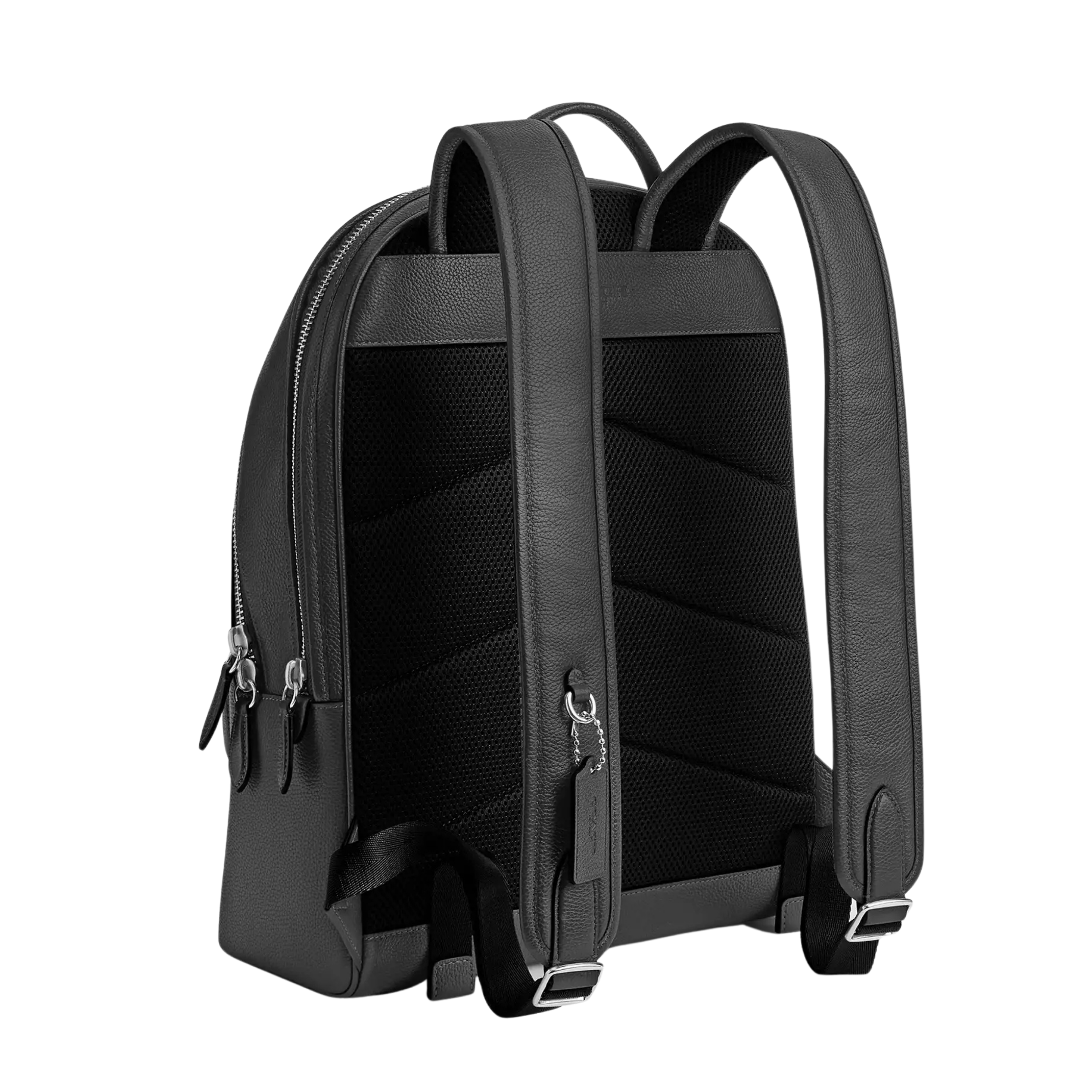 COACH Men Charter Backpack With Coach Graphic - Charcoal