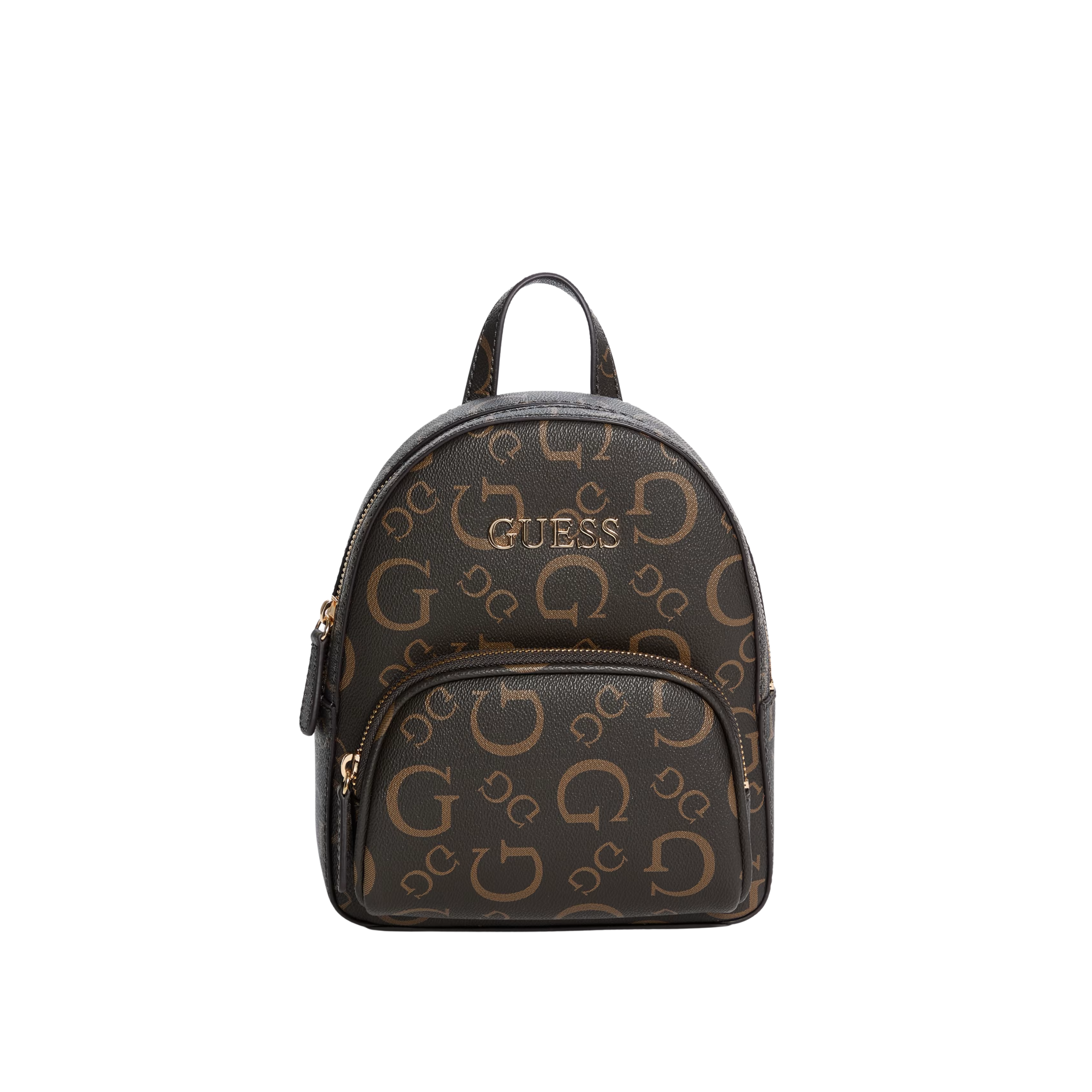 GUESS Women Eldoria Enlarged Logo Mini Backpack - Brown