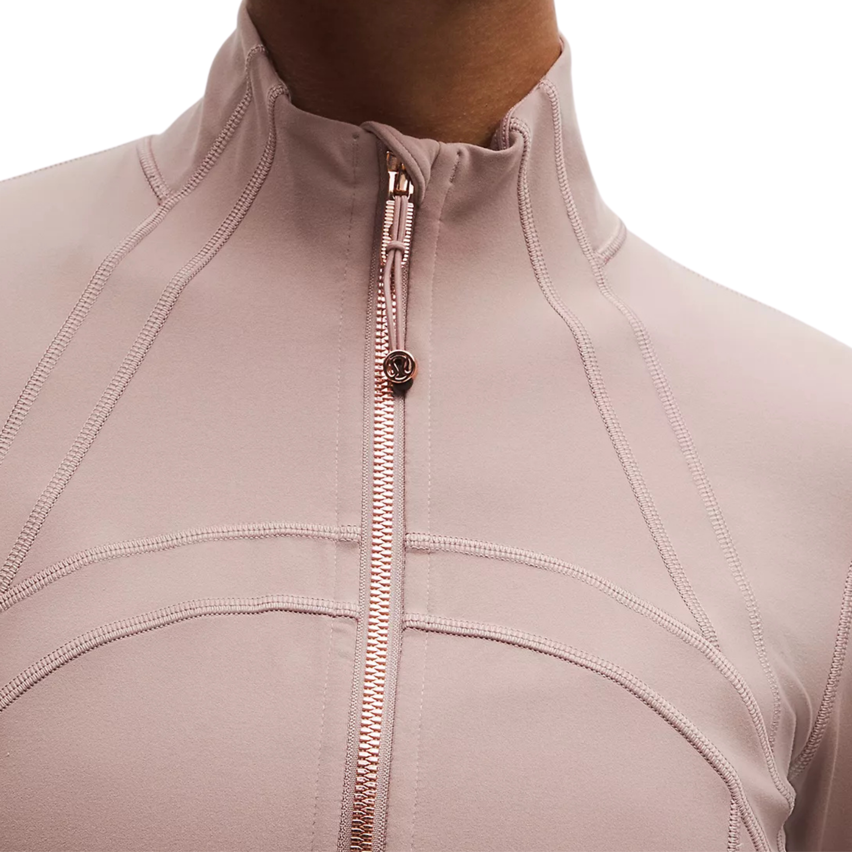 Lululemon Define Cropped Jacket - Ashen Rose
