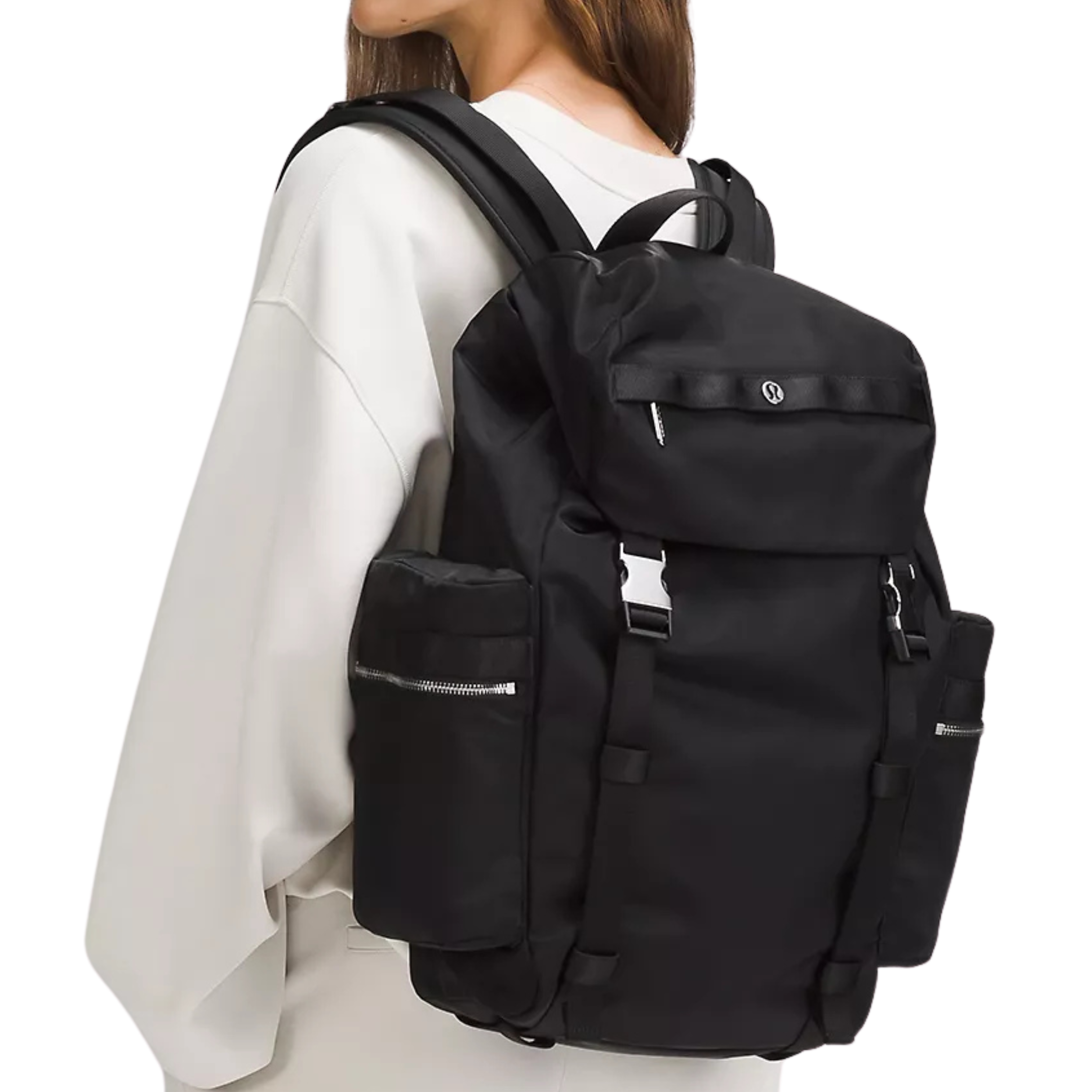 Lululemon Wunderlust Backpack 25L - Black Silver