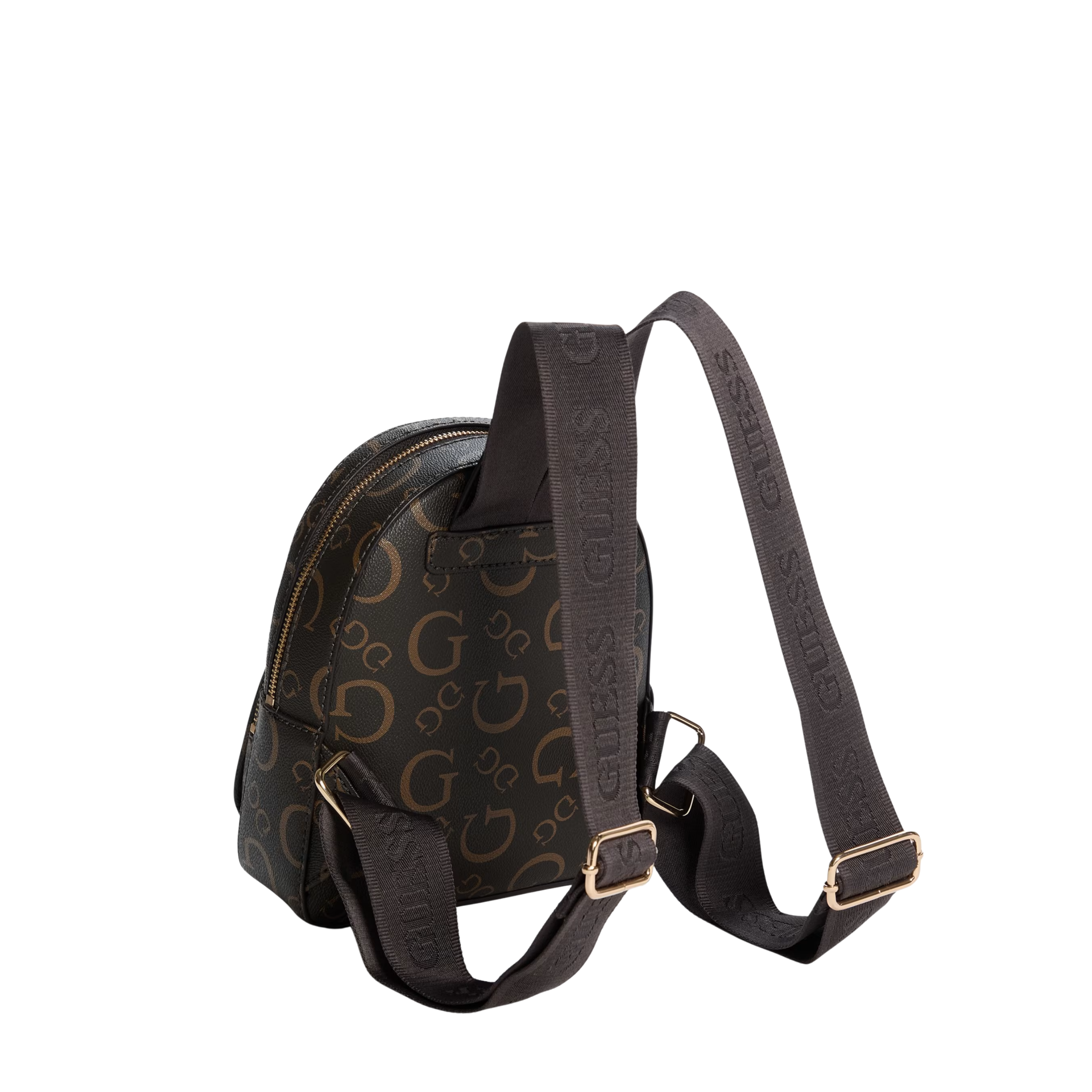 GUESS Women Eldoria Enlarged Logo Mini Backpack - Brown