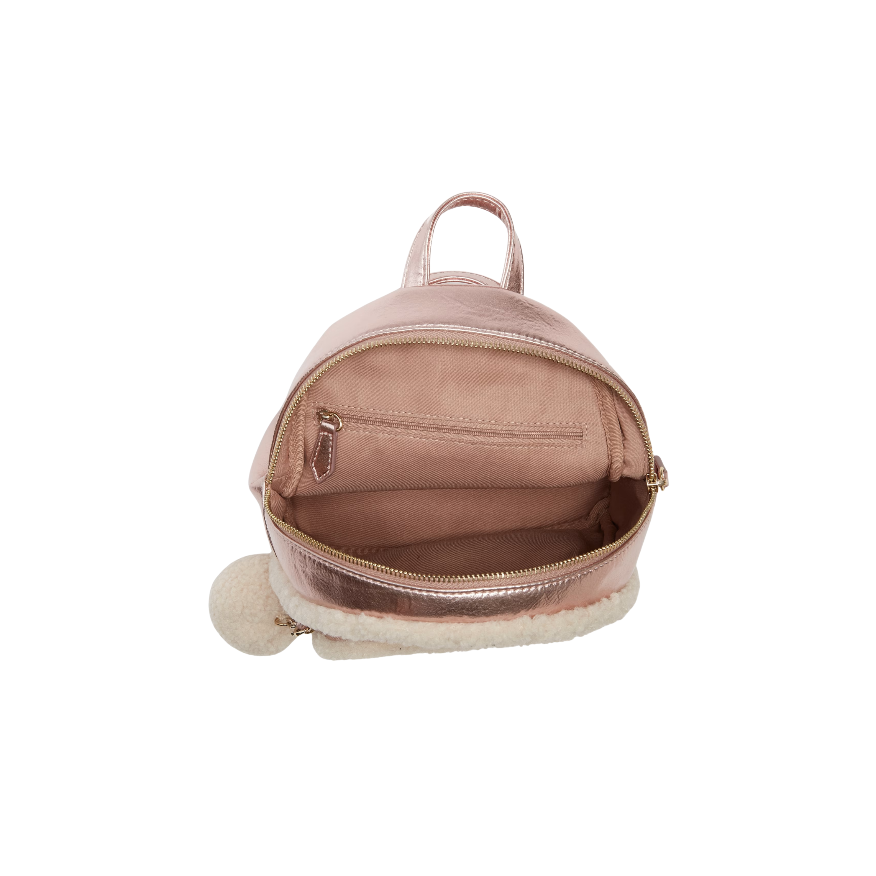 GUESS Women Gina Sherpa Backpack - Pink