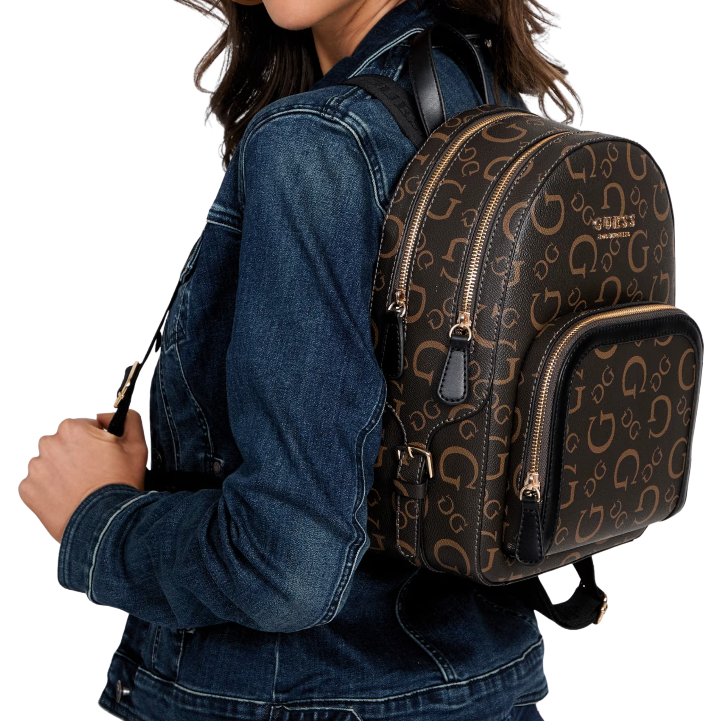 GUESS Women Saffron Backpack - Neutral