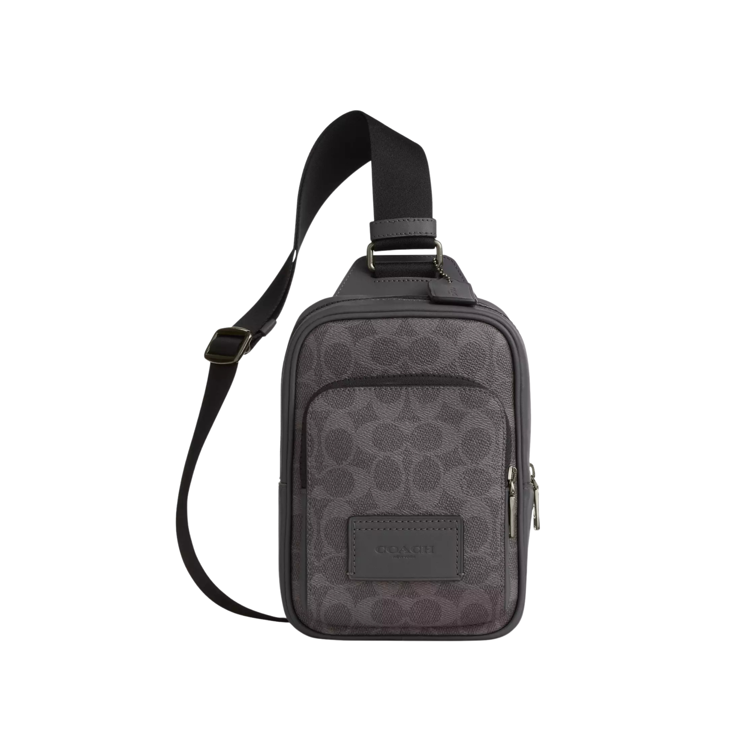 COACH Men Racer Sling Pack - Gunmetal Gray