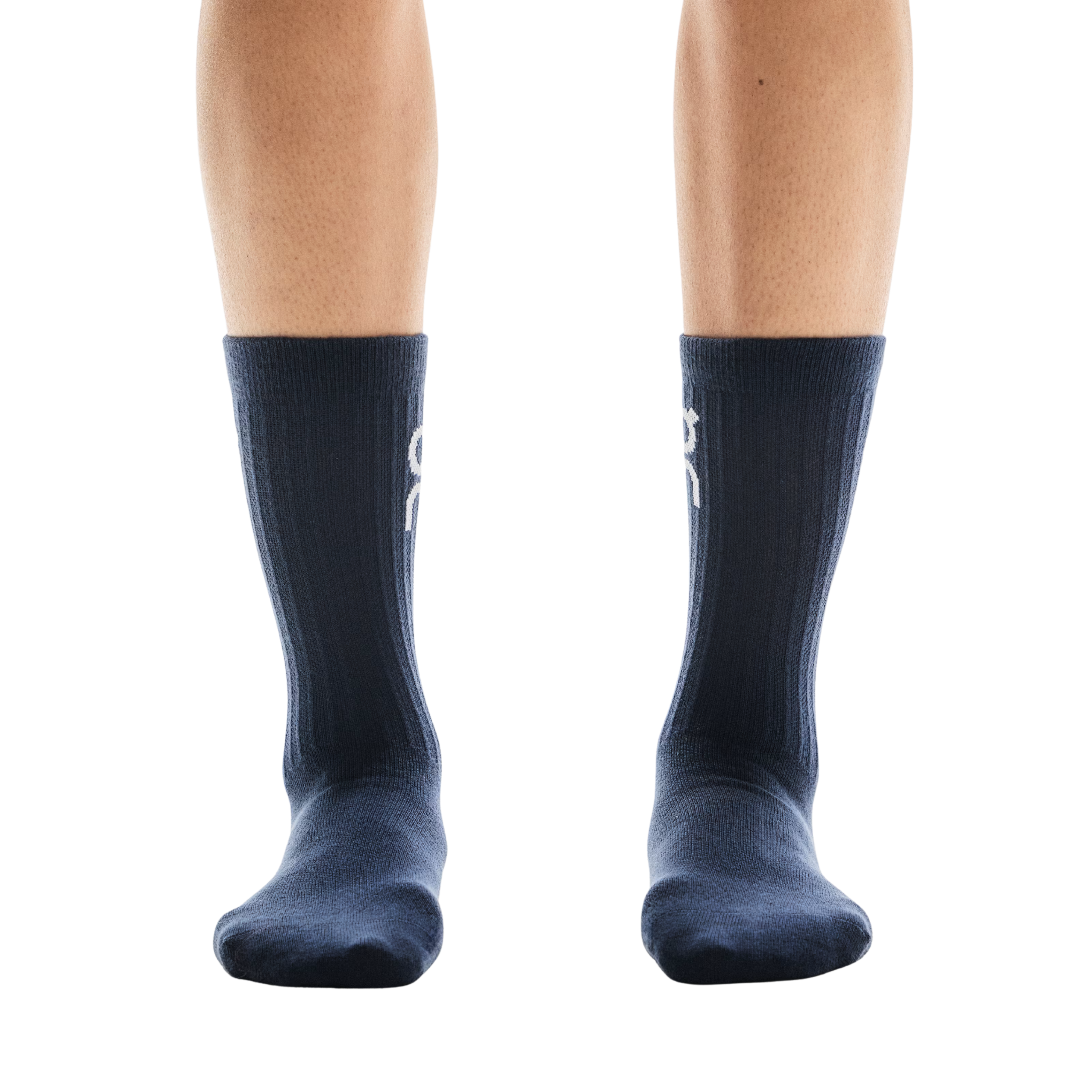 On Logo Sock High 3P - Navy