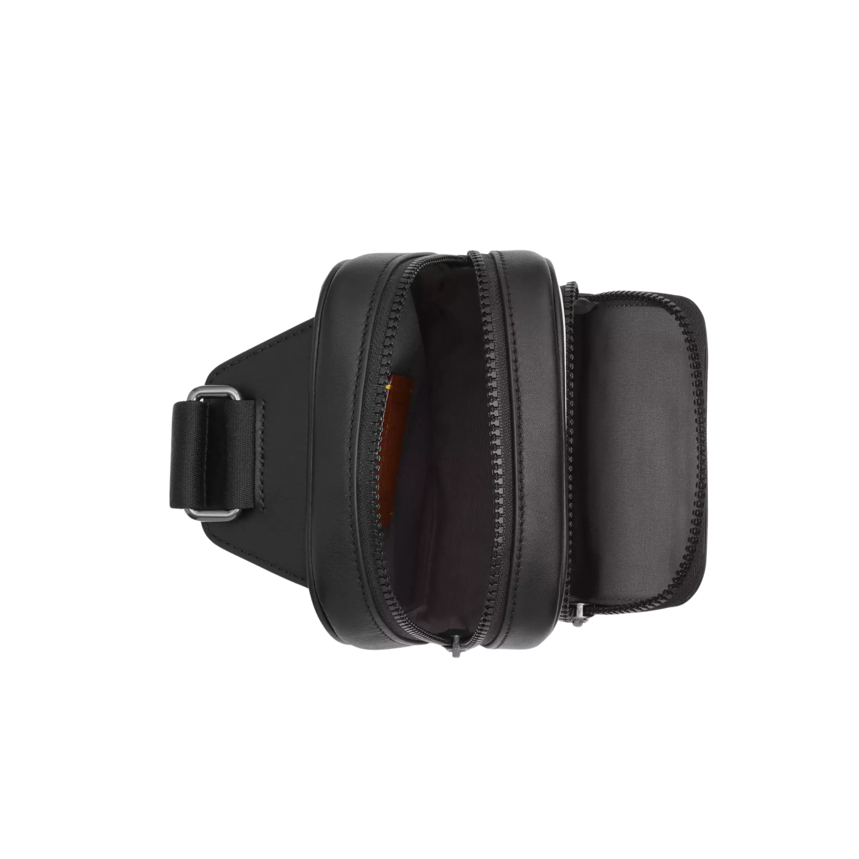 COACH Men Racer Sling Pack - Gunmetal Chalk Black