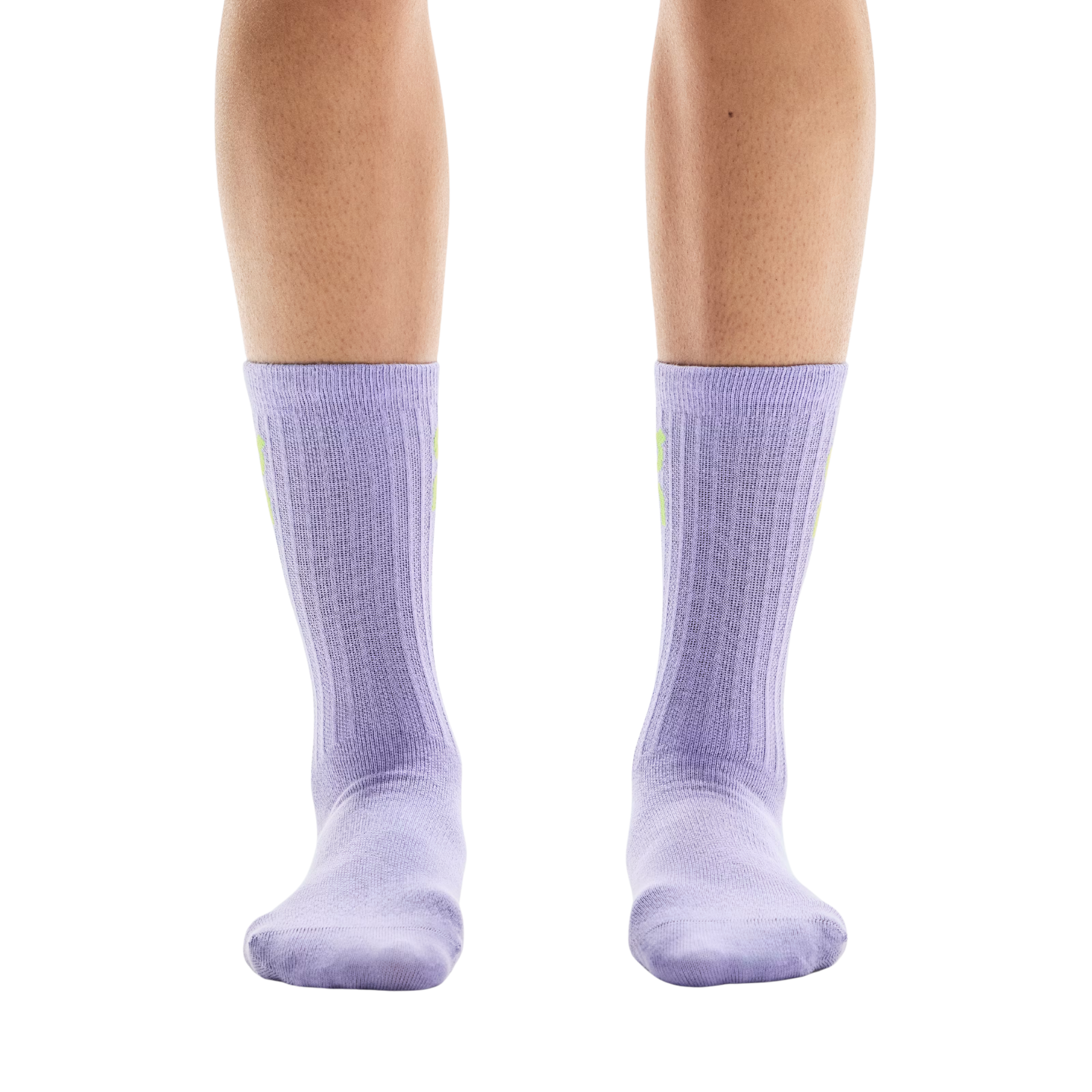 On Logo Sock High 3P - Orchid Comet