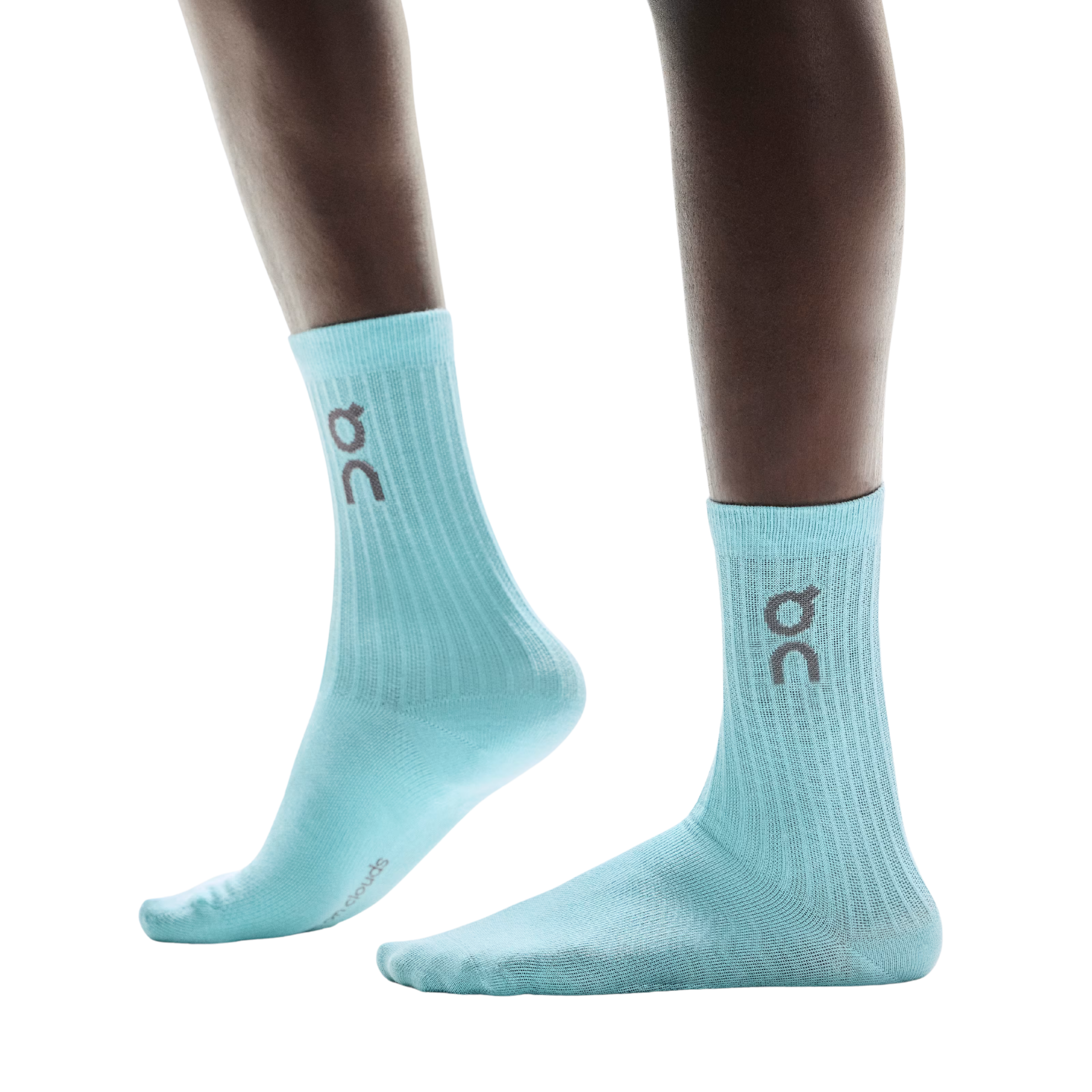 On Logo Sock High 3P - Desert Wash