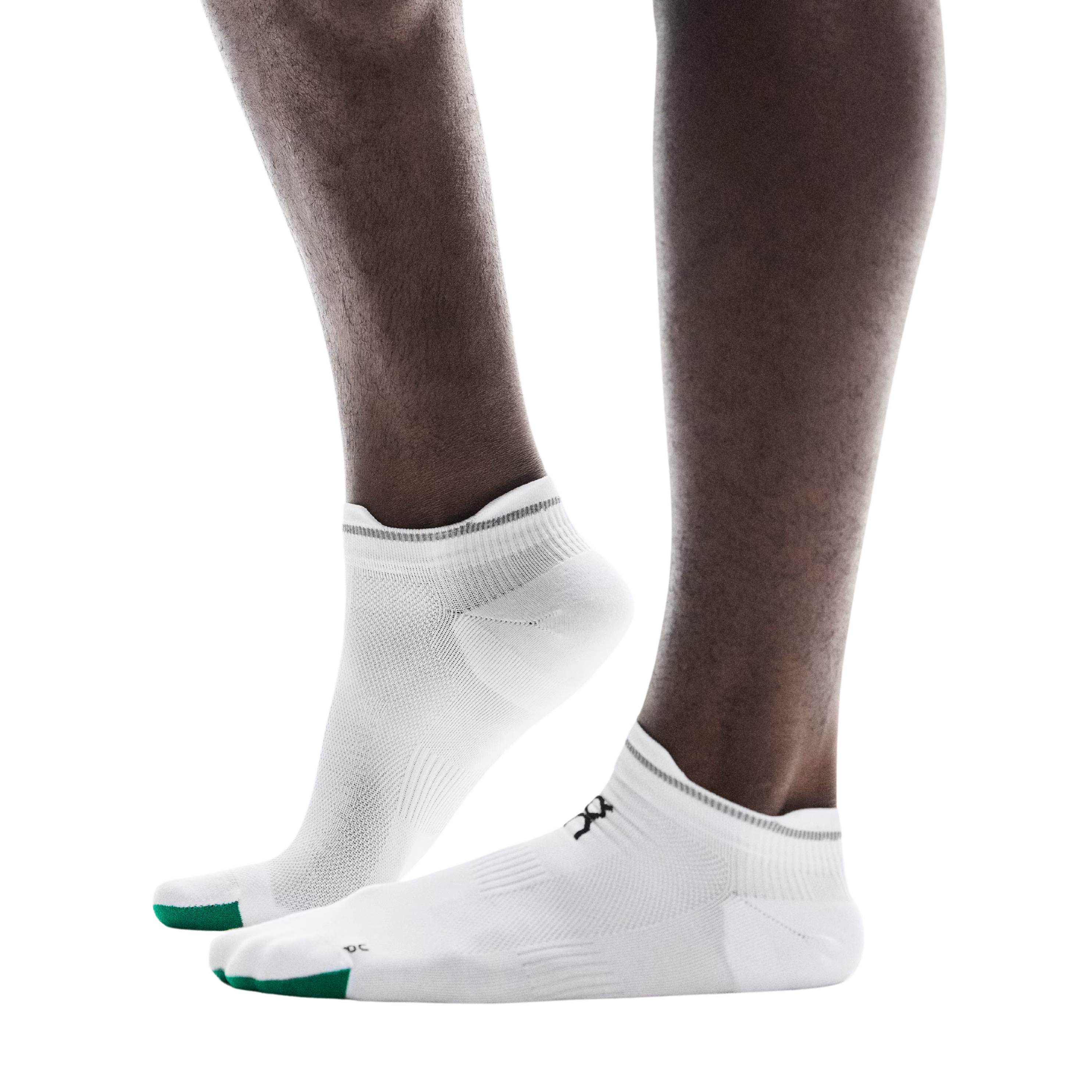 On Elite Run Sock Low - White Ivory