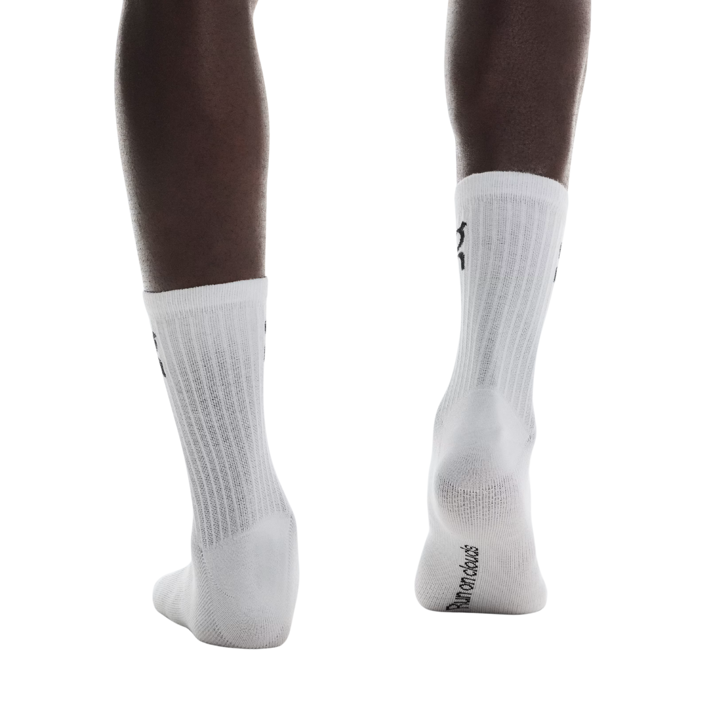 On Logo Sock High 3P - White