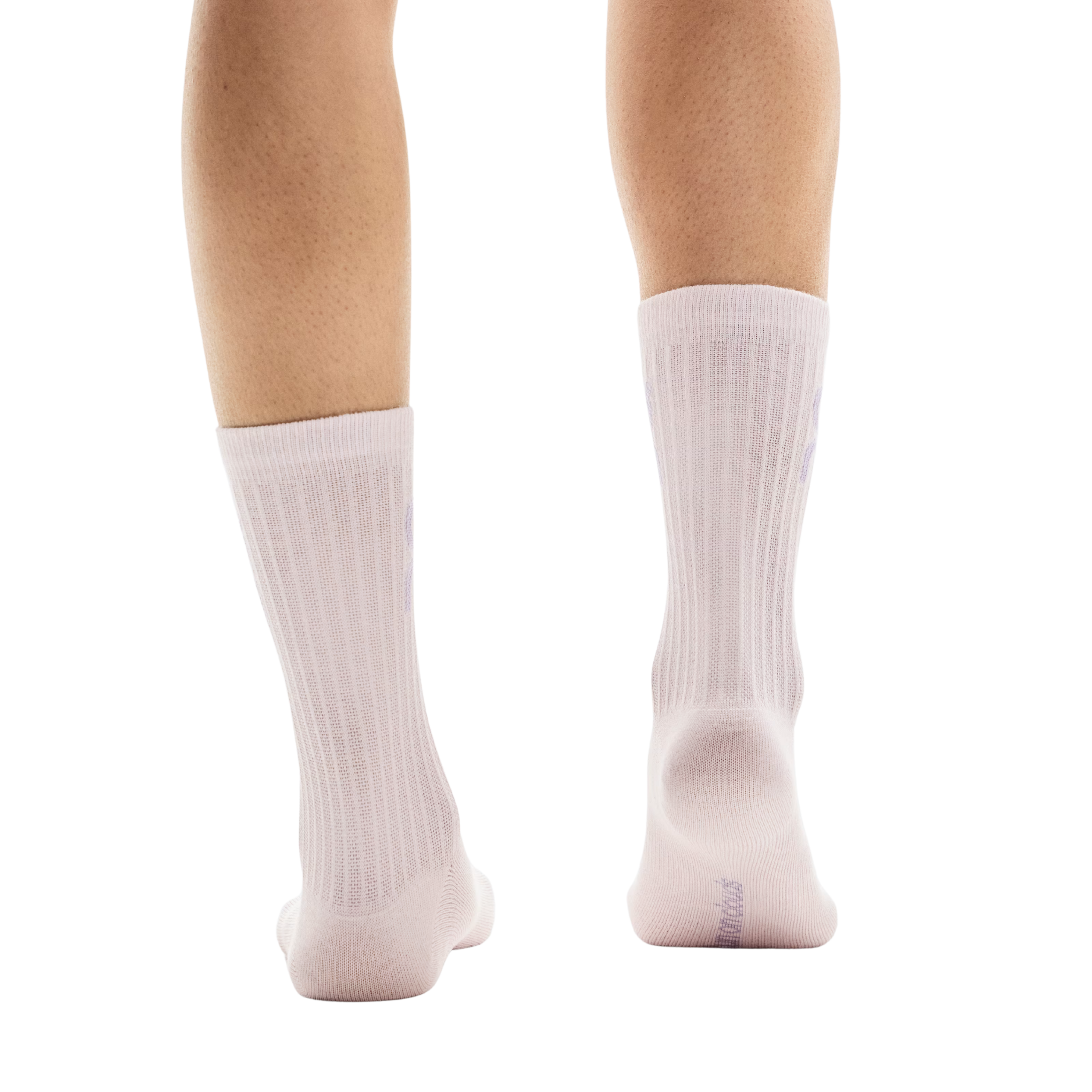 On Logo Sock High 3P - Orchid Comet