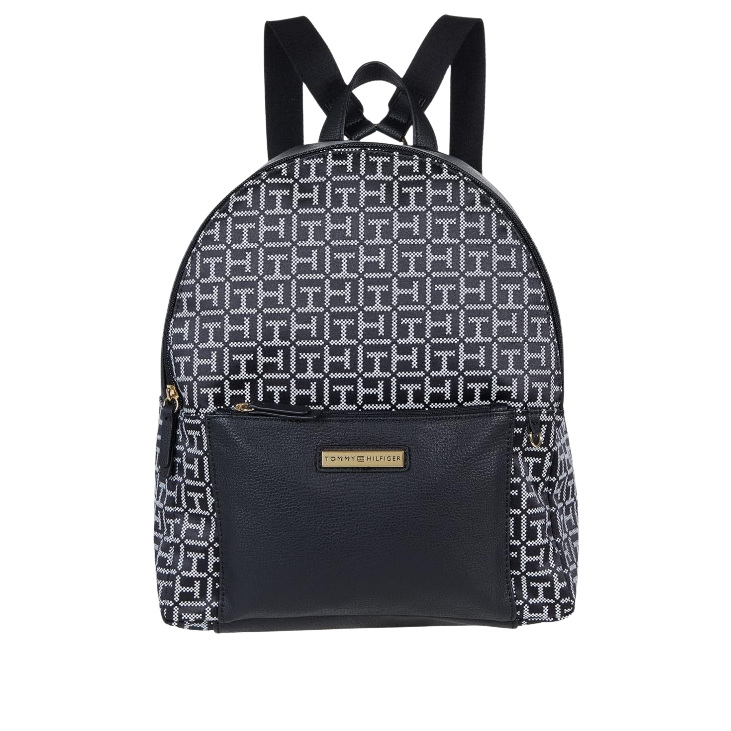Tommy Hilfiger Women Naomi II Dome Backpack - Black White