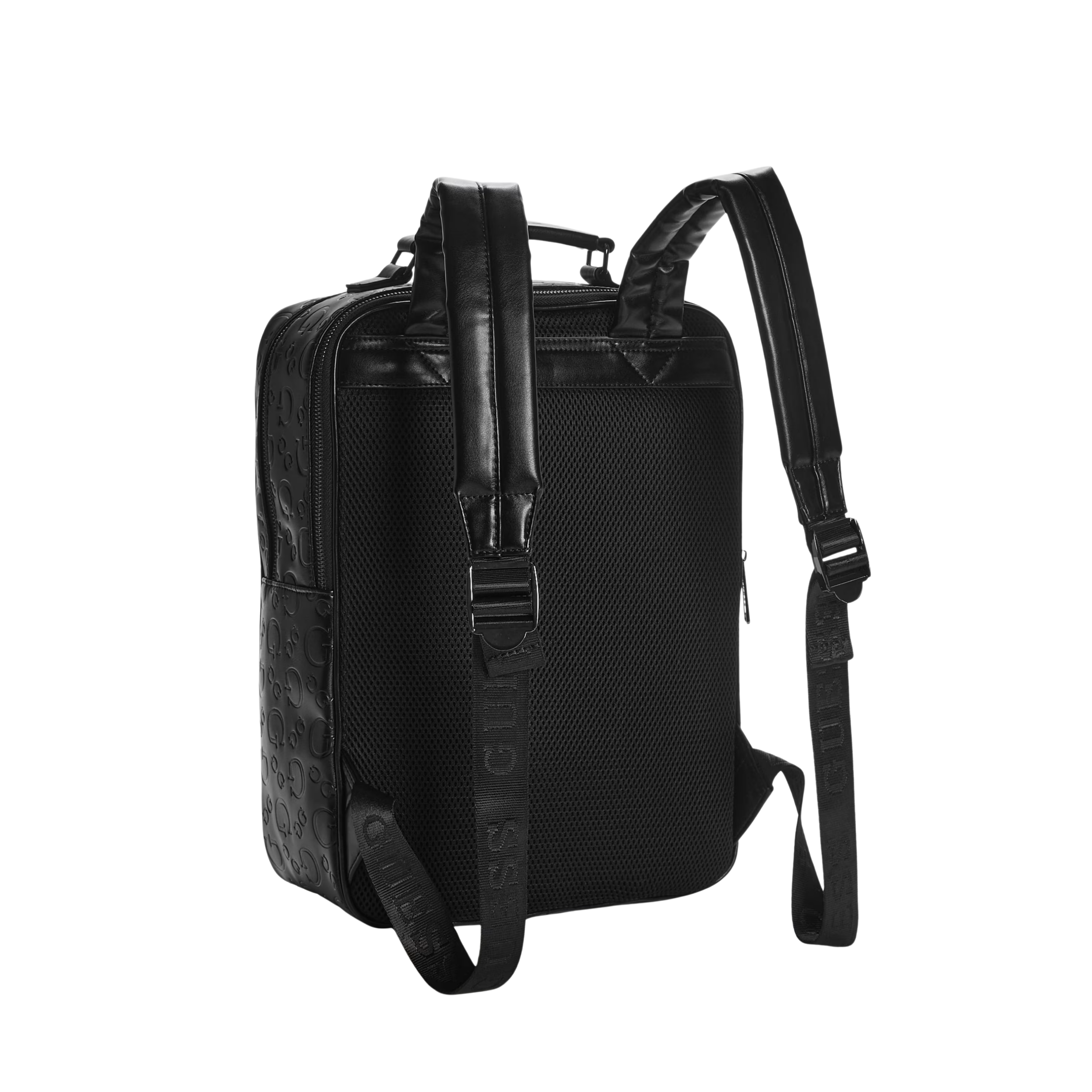 Guess Men Gio Logo Men's Backpack - Black