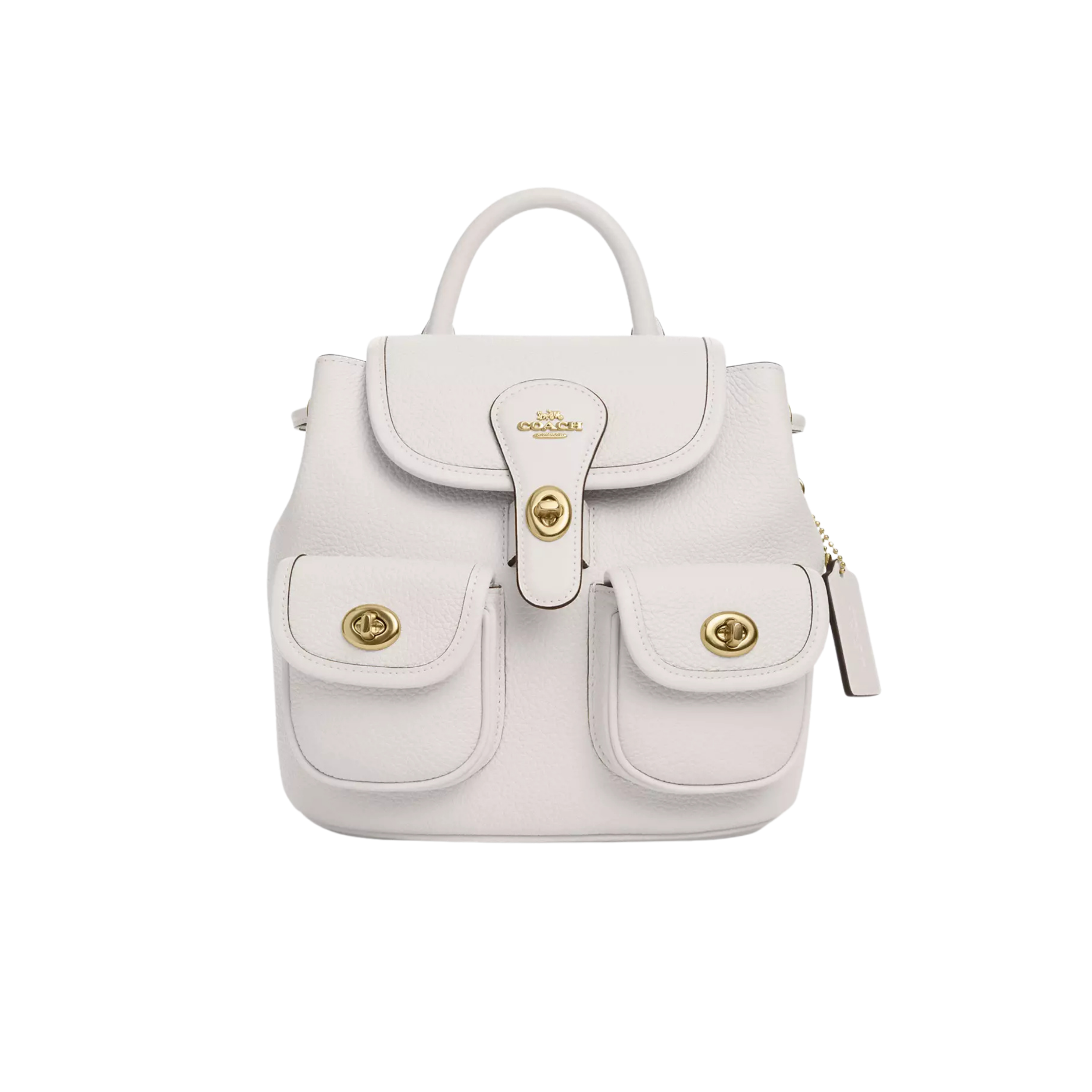 COACH Women Hadley Backpack - Gold Chalk