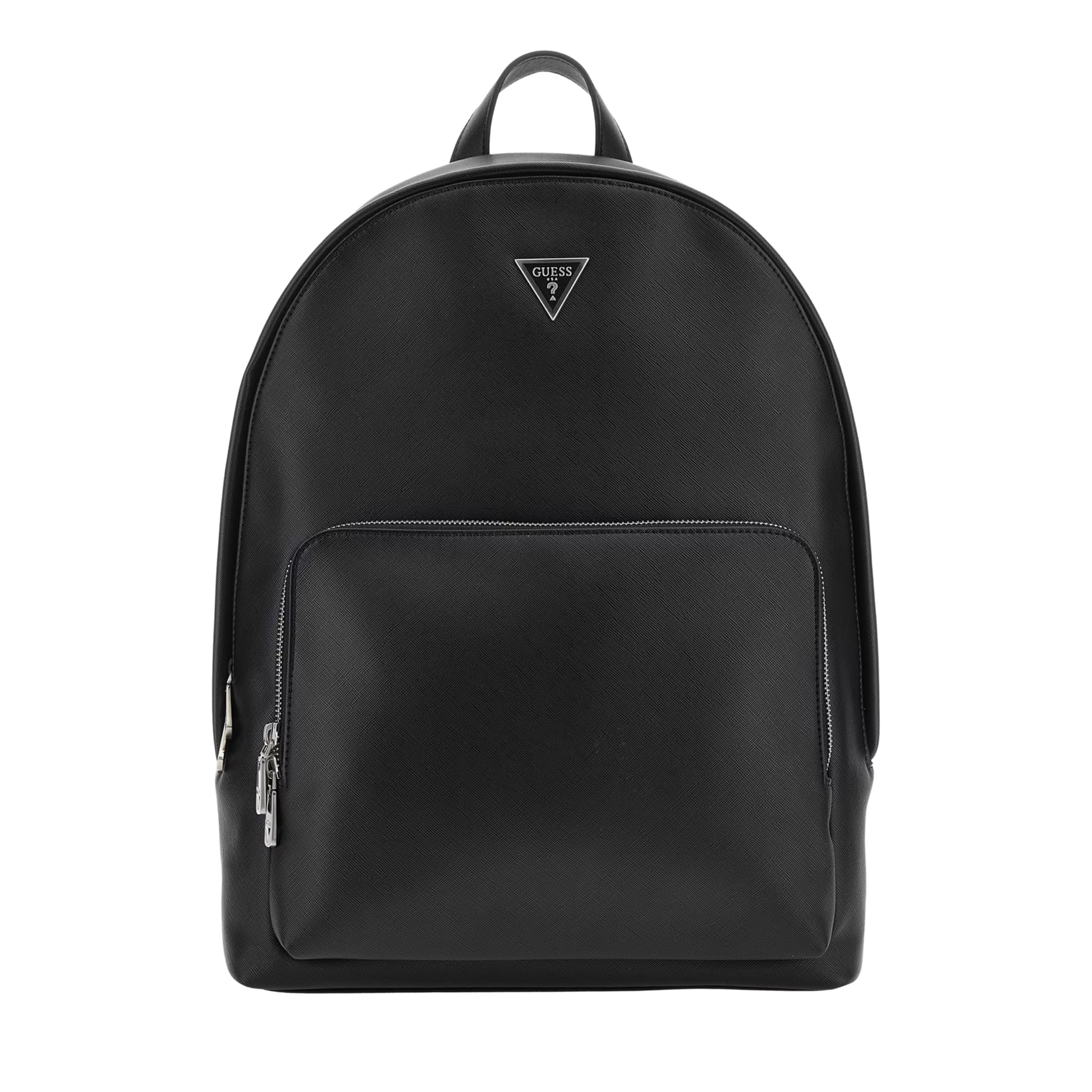 Guess Men Milano Faux Leather Backpack - Black