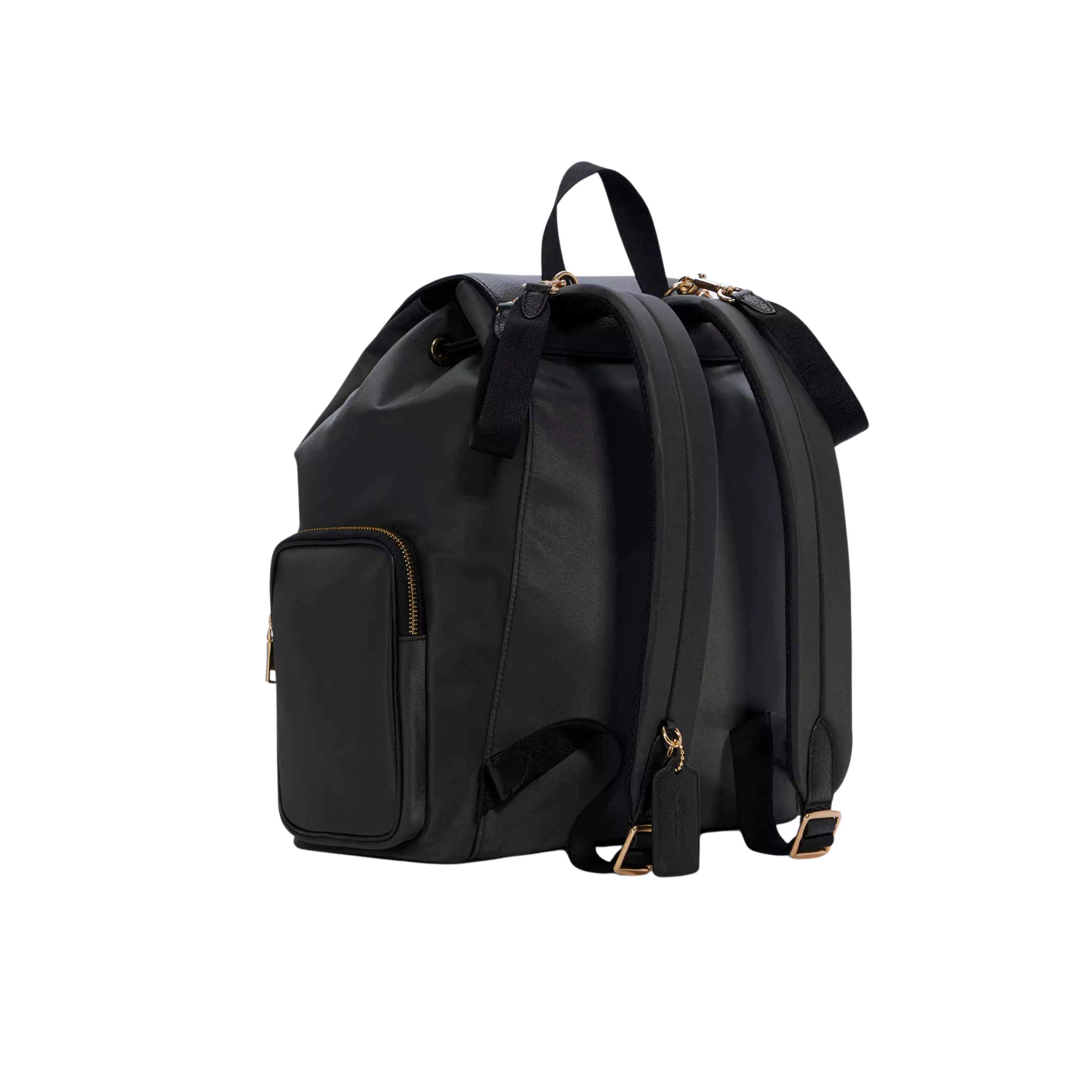 COACH Women Baby Backpack - Gold Black
