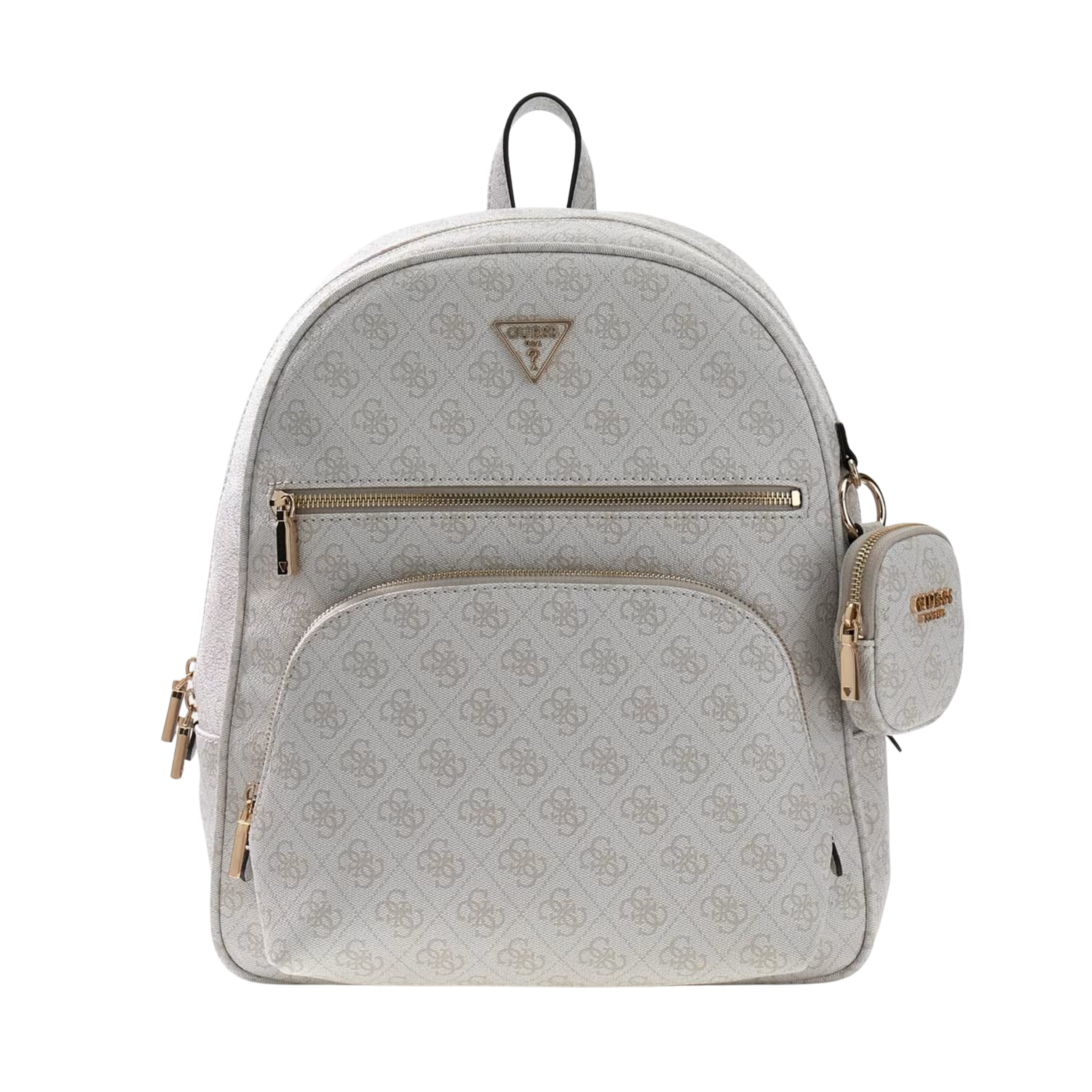 Guess Women Power Play II Quattro G Large Tech Backpack - Dark Oak