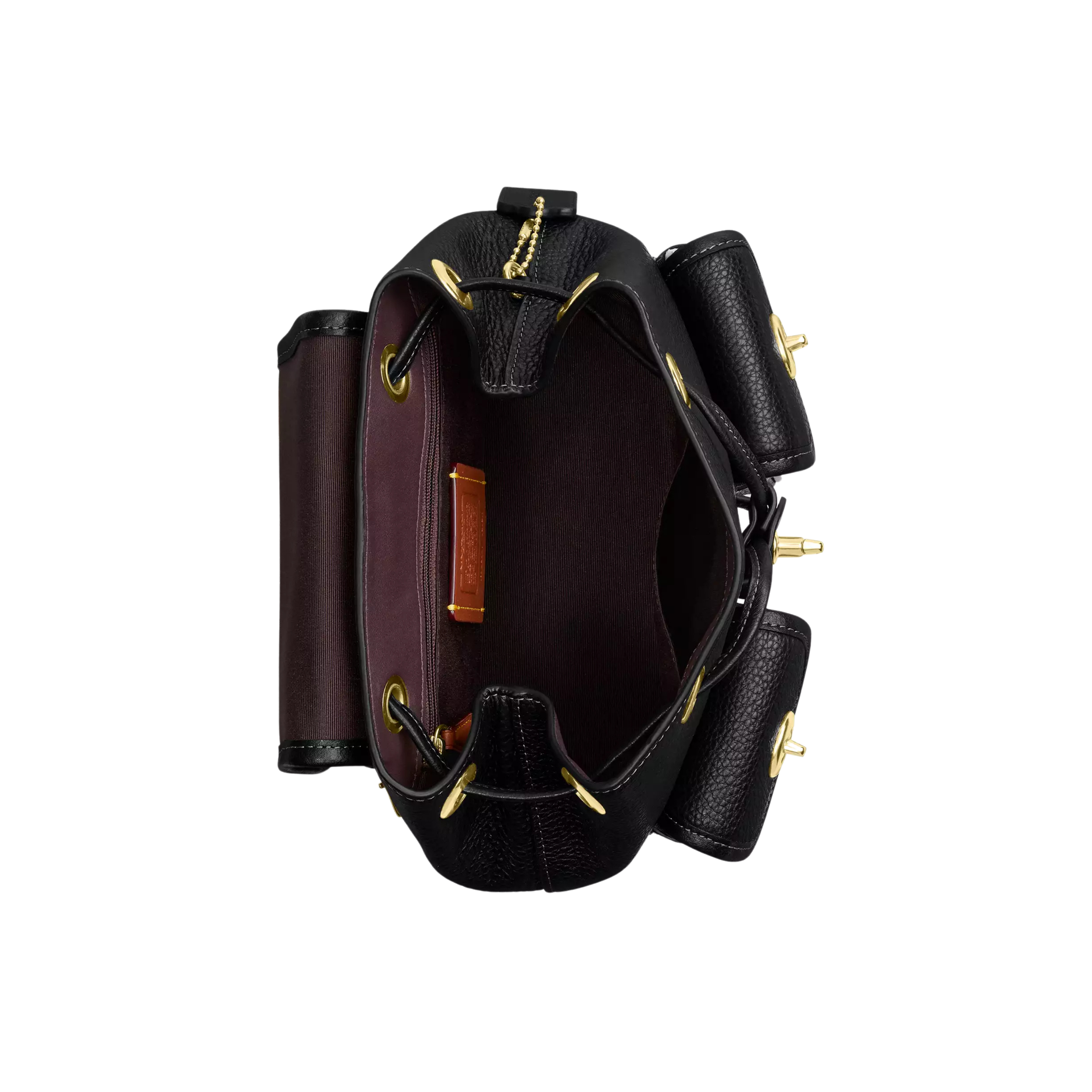 COACH Women Hadley Backpack - Gold Black