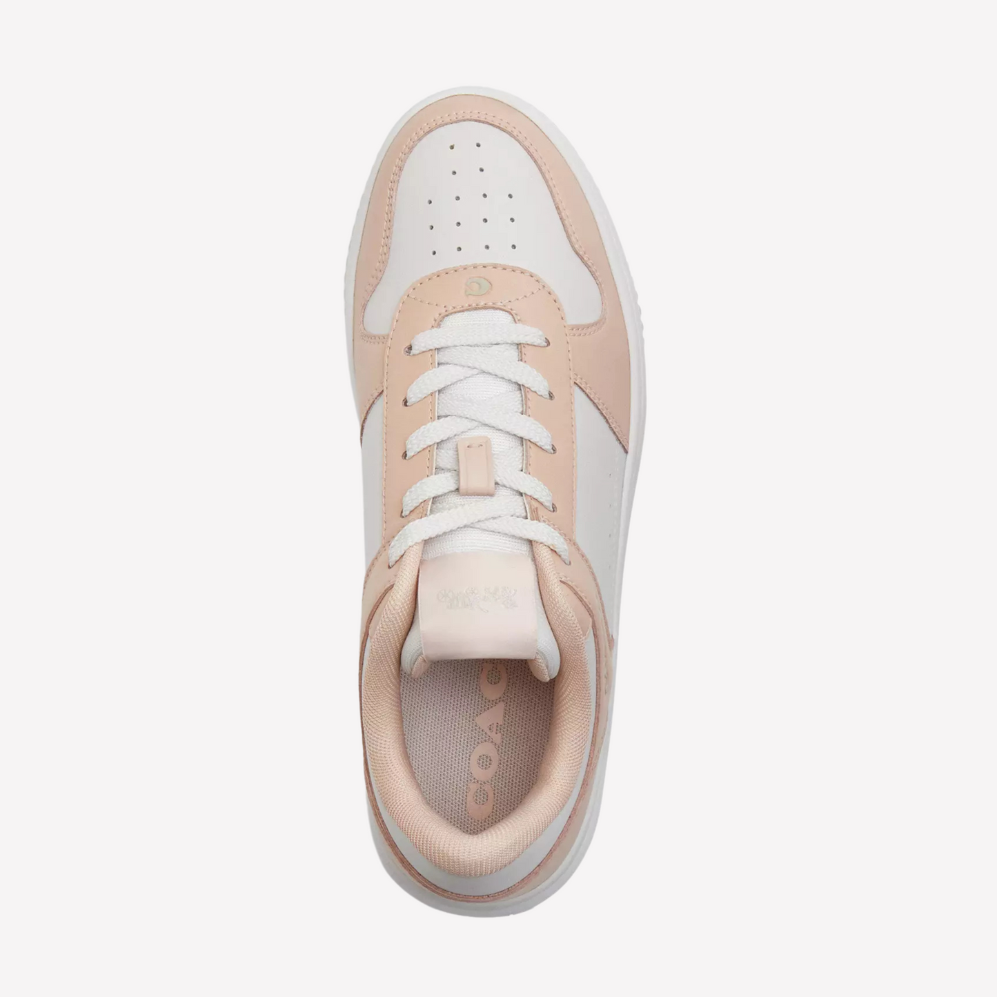 COACH Women's Platform Sneaker - Optic White Blush