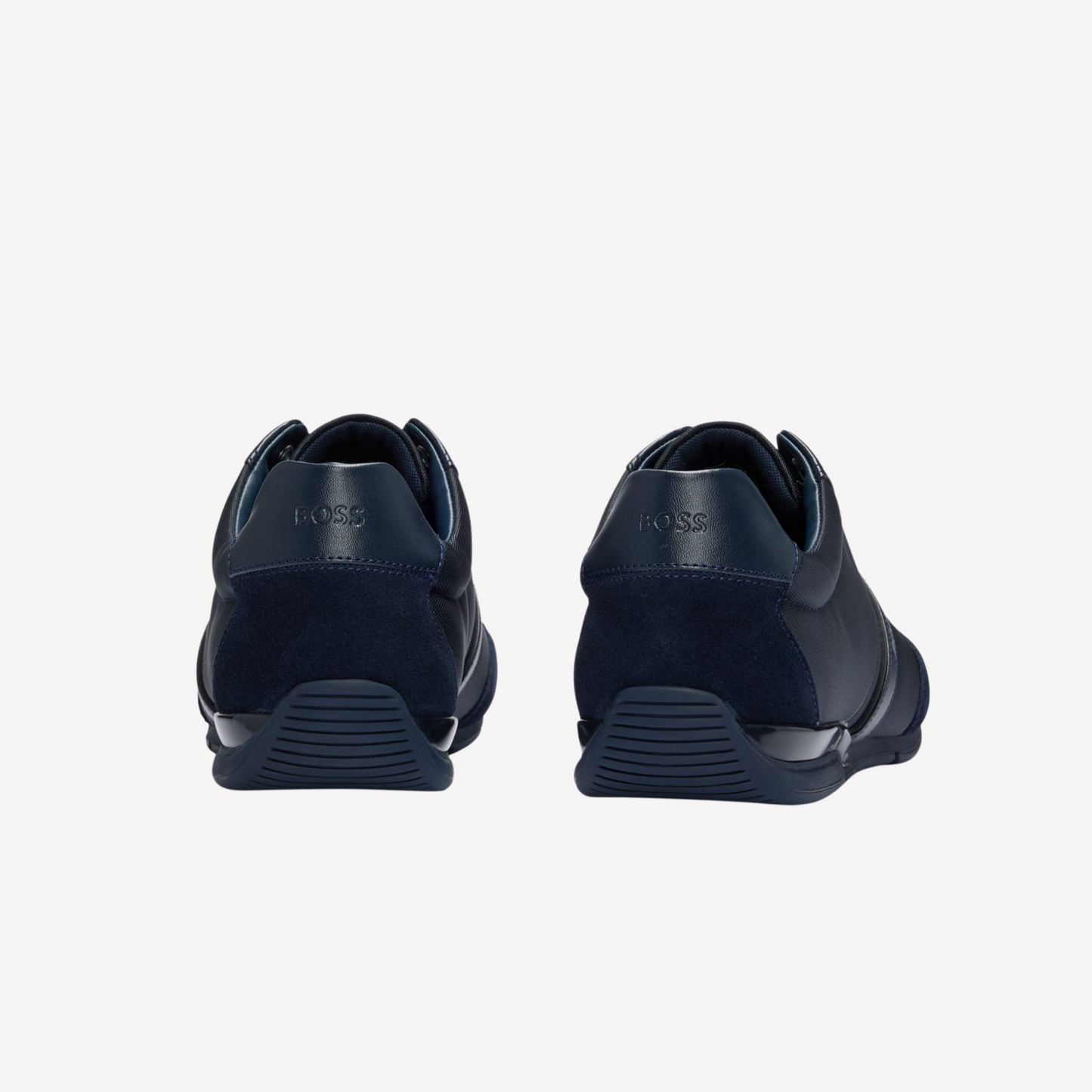 Hugo Boss Men Mixed Trainers - Dark Blue