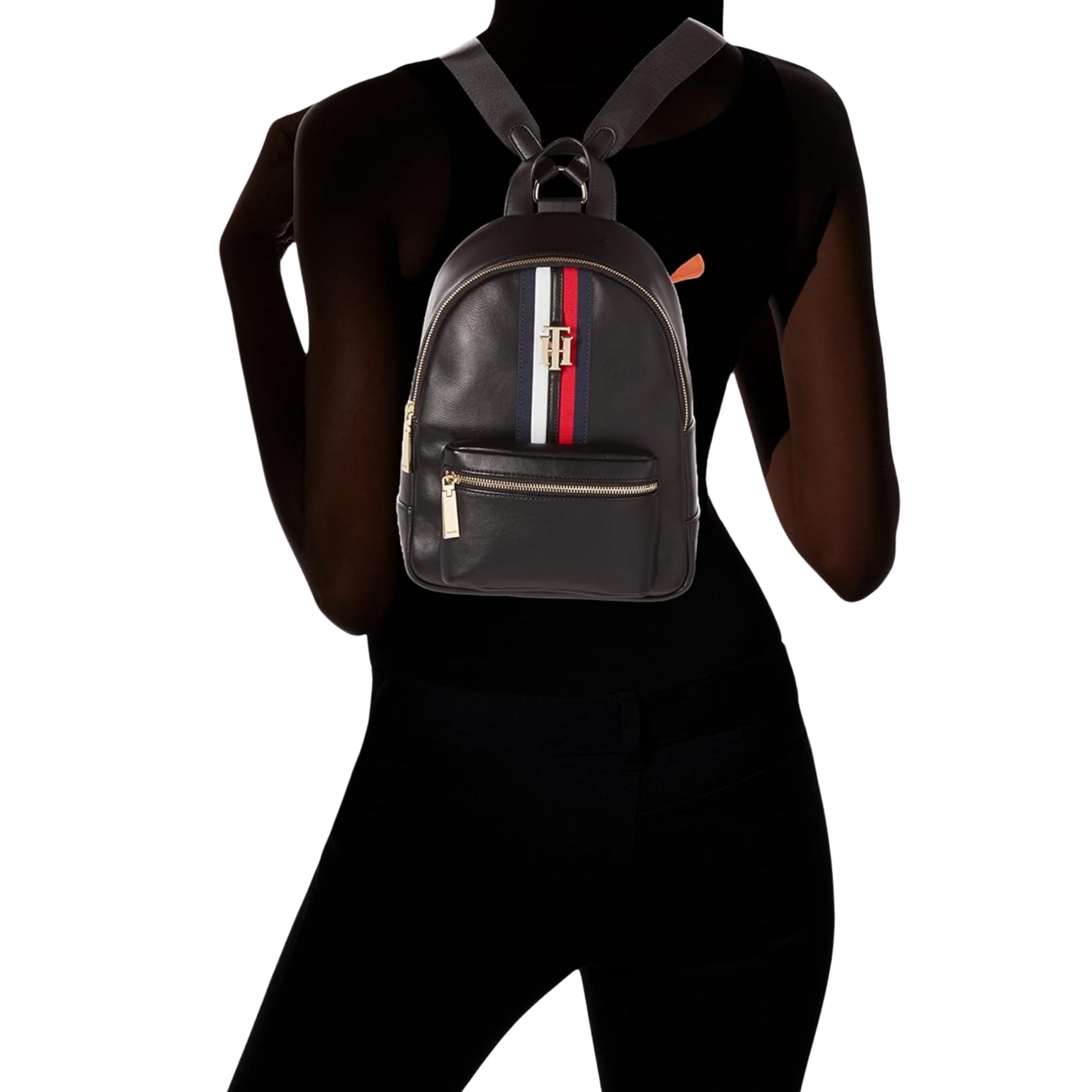 Tommy Hilfiger Women Jaden Plus Mini Backpack - Black