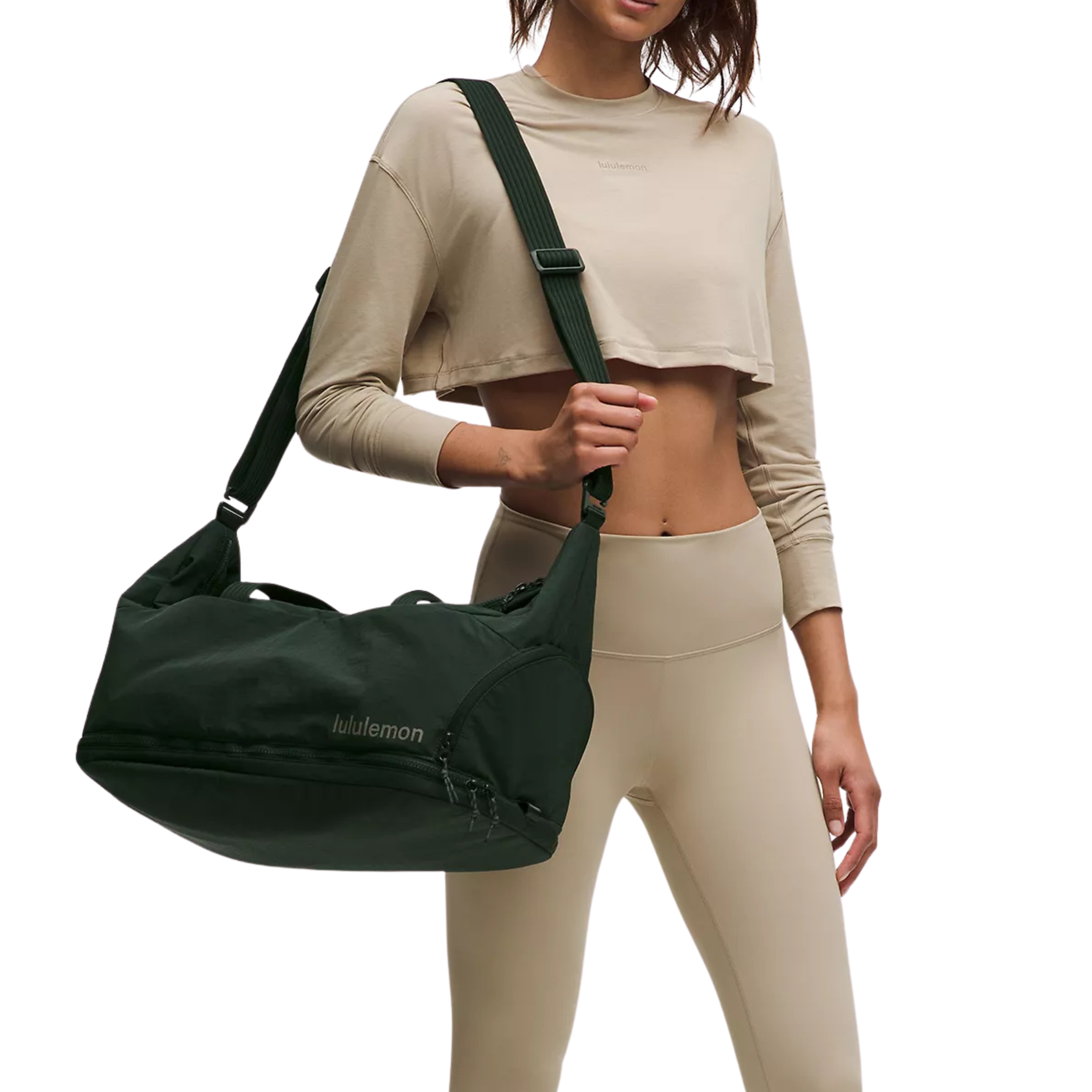 Lululemon 3-in-1 Gym Duffle Bag 30L - Rainforest Green