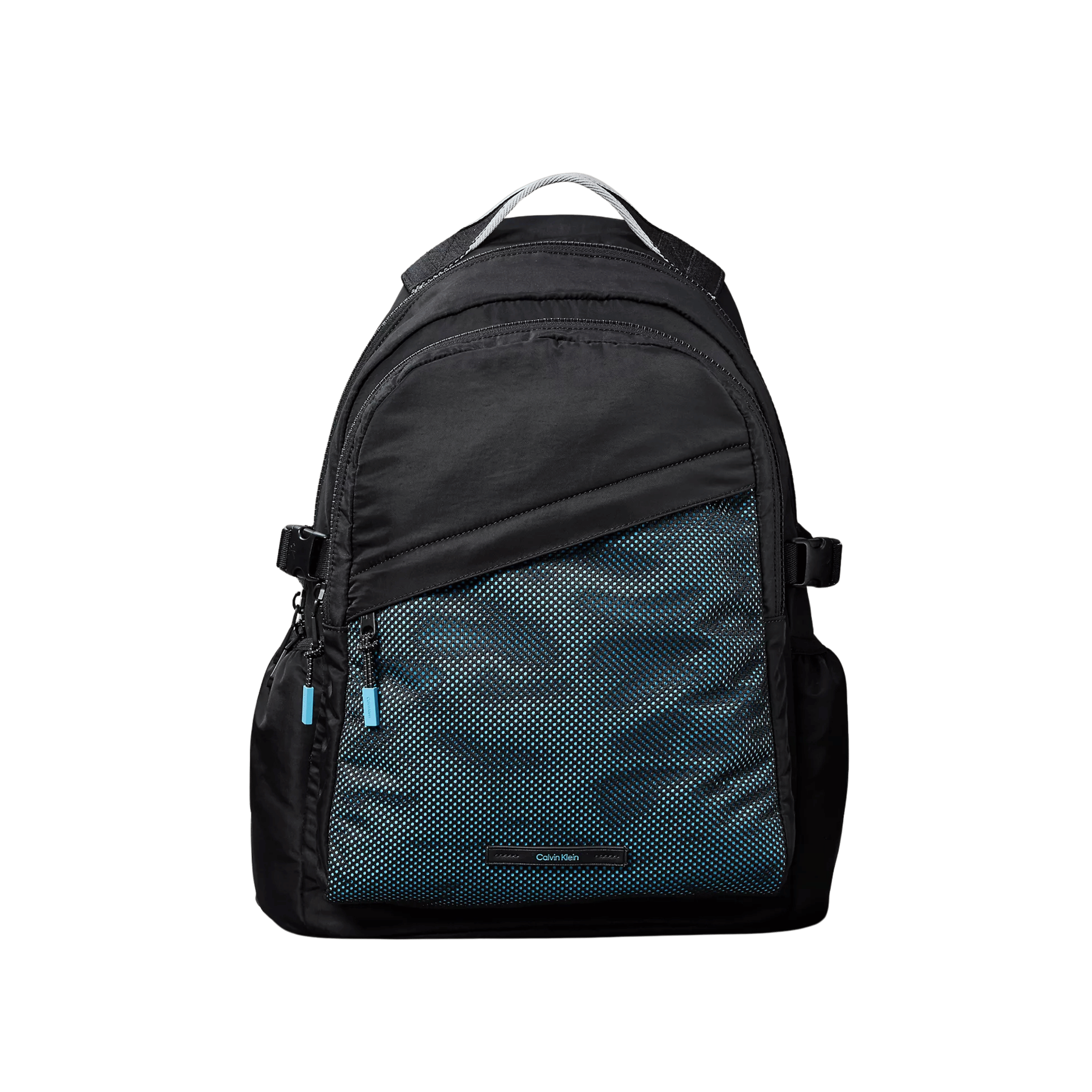 Calvin Klein Men Mesh Front Round Backpack - Black