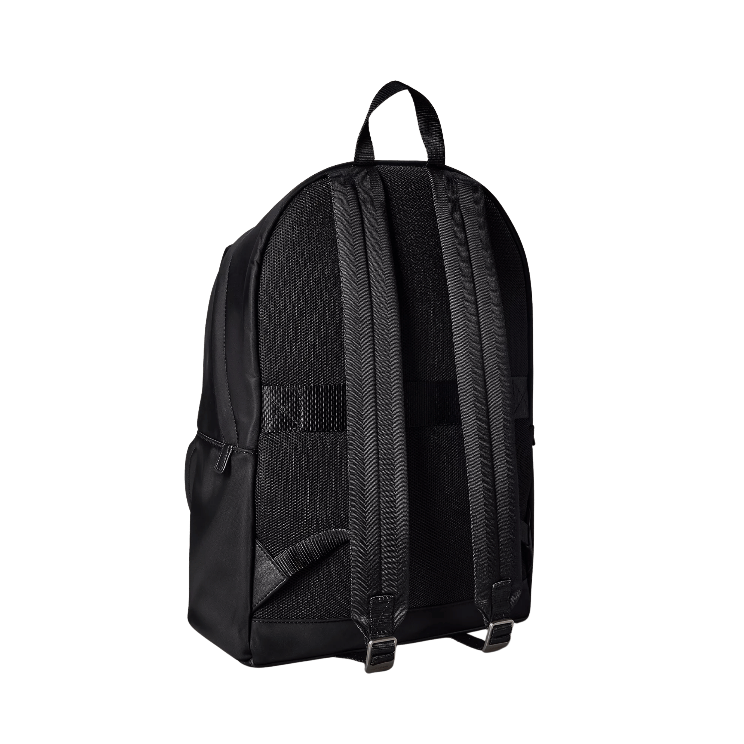 Calvin Klein Men Sleek Nylon Round Backpack - Black