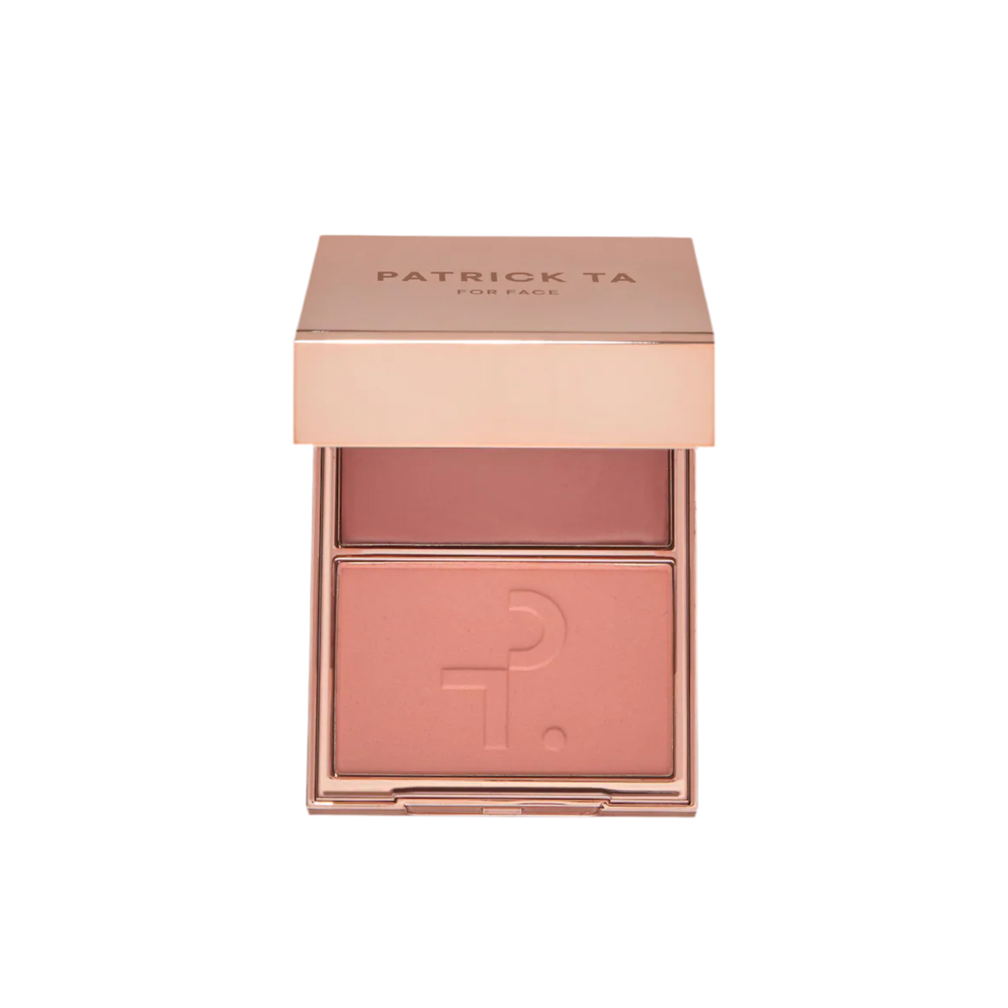Patrick Ta Double-Take Crème & Powder Blush Duo - Not Too Much