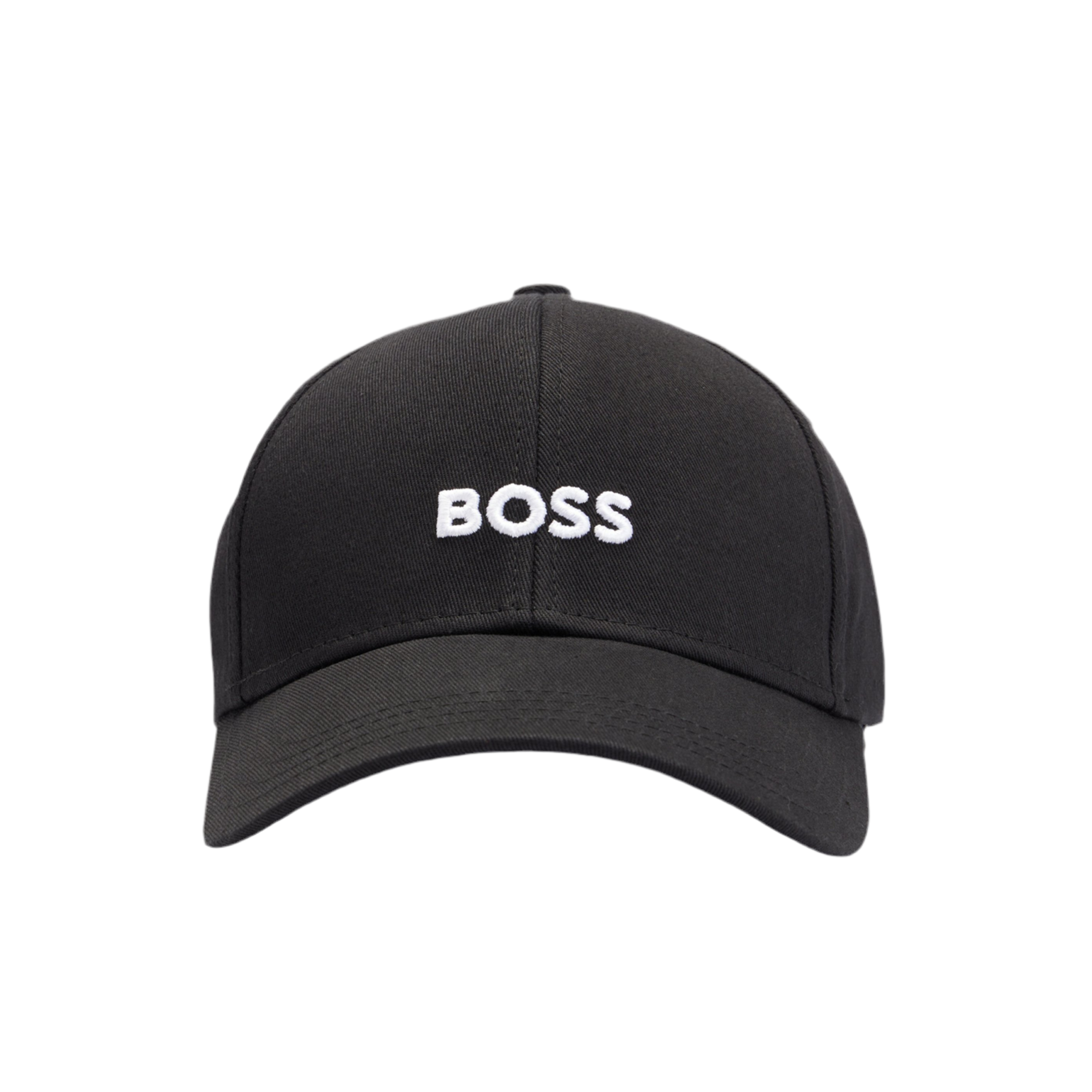 Hugo Boss Cotton Six-panel Logo Cap - Black