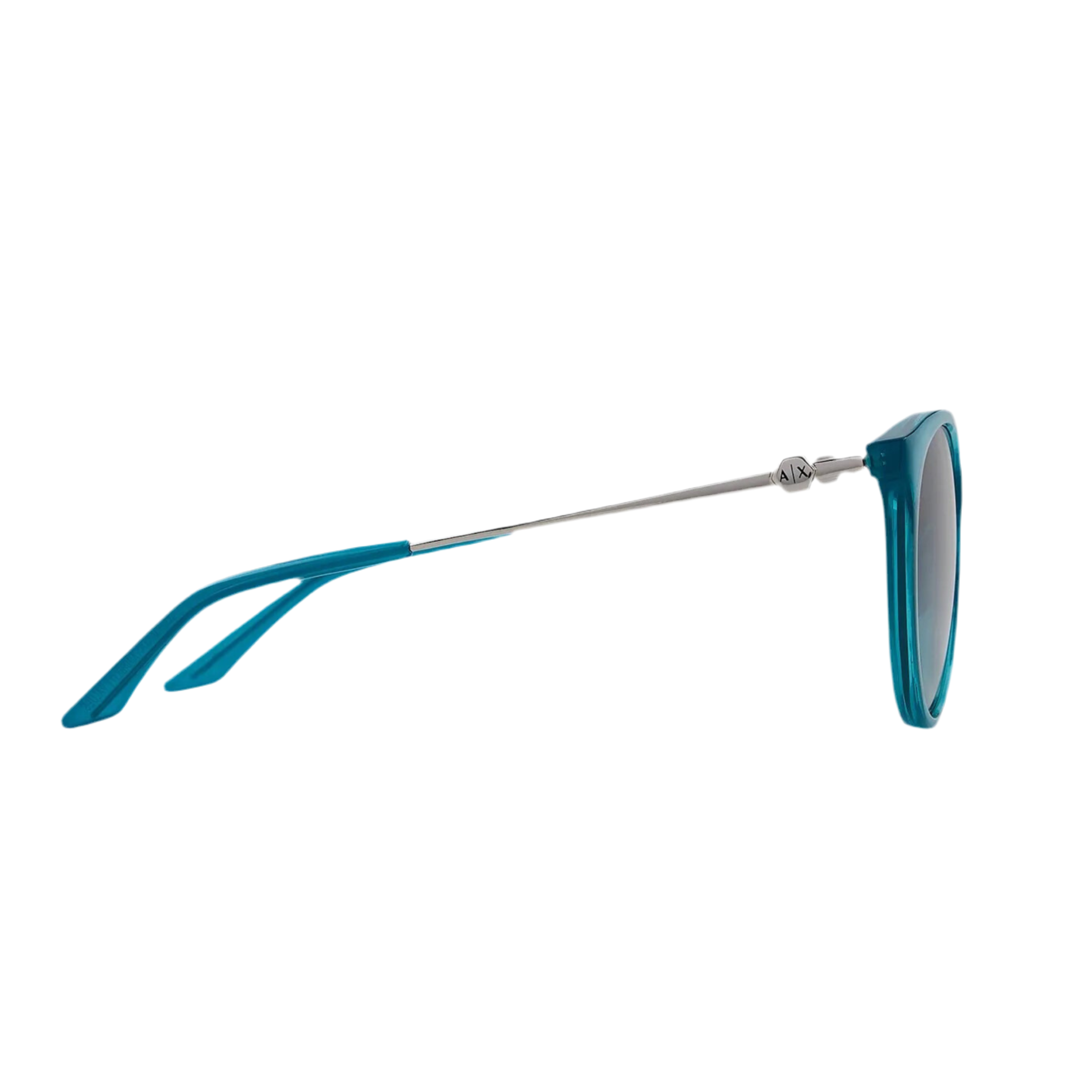 Armani Exchange Women Round Pantos Sunglasses - Blue