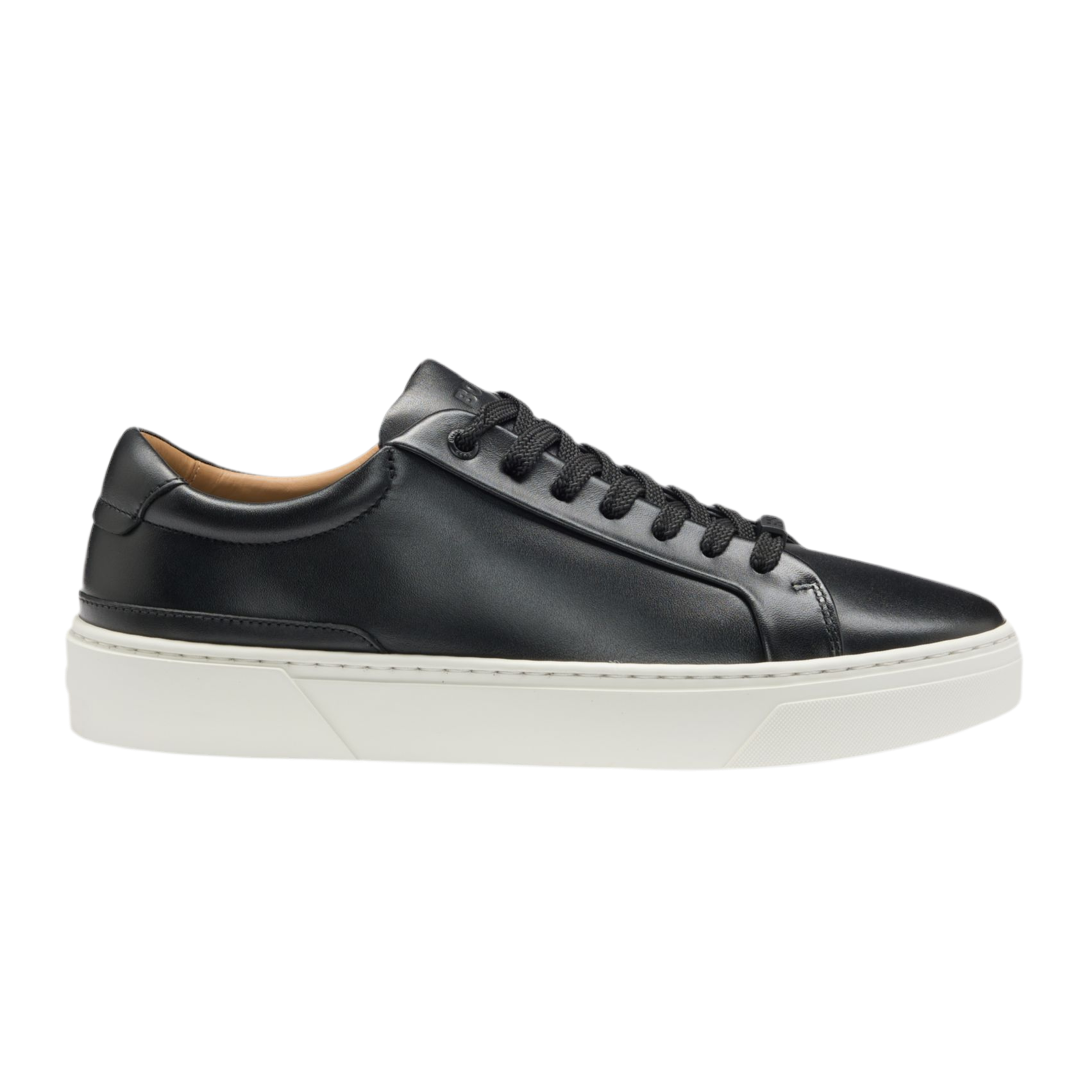 Hugo Boss Men Gary Leather Low-Top Trainers - Black