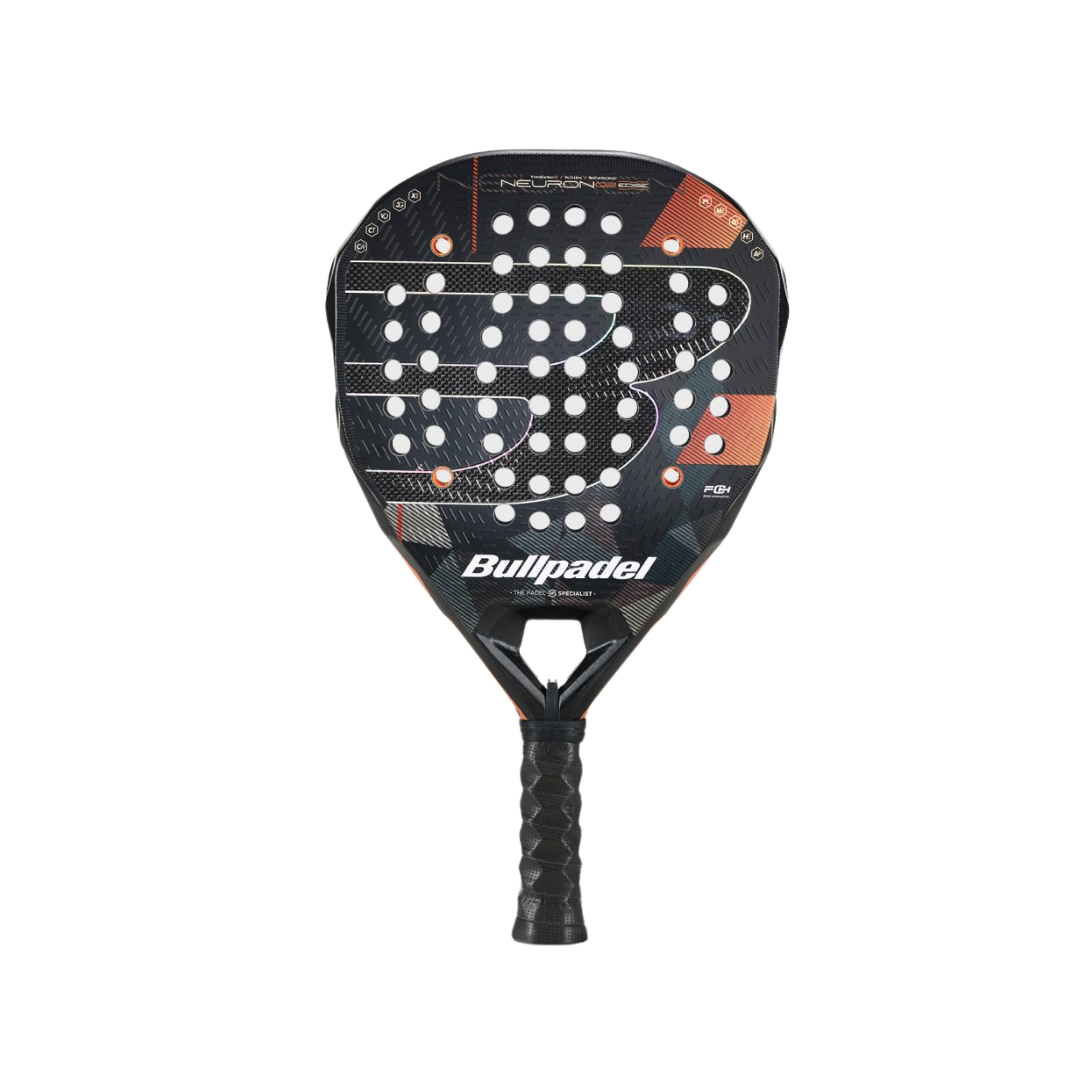 Bullpadel Neuron 02 Edge 2026 Padel Racket - Black