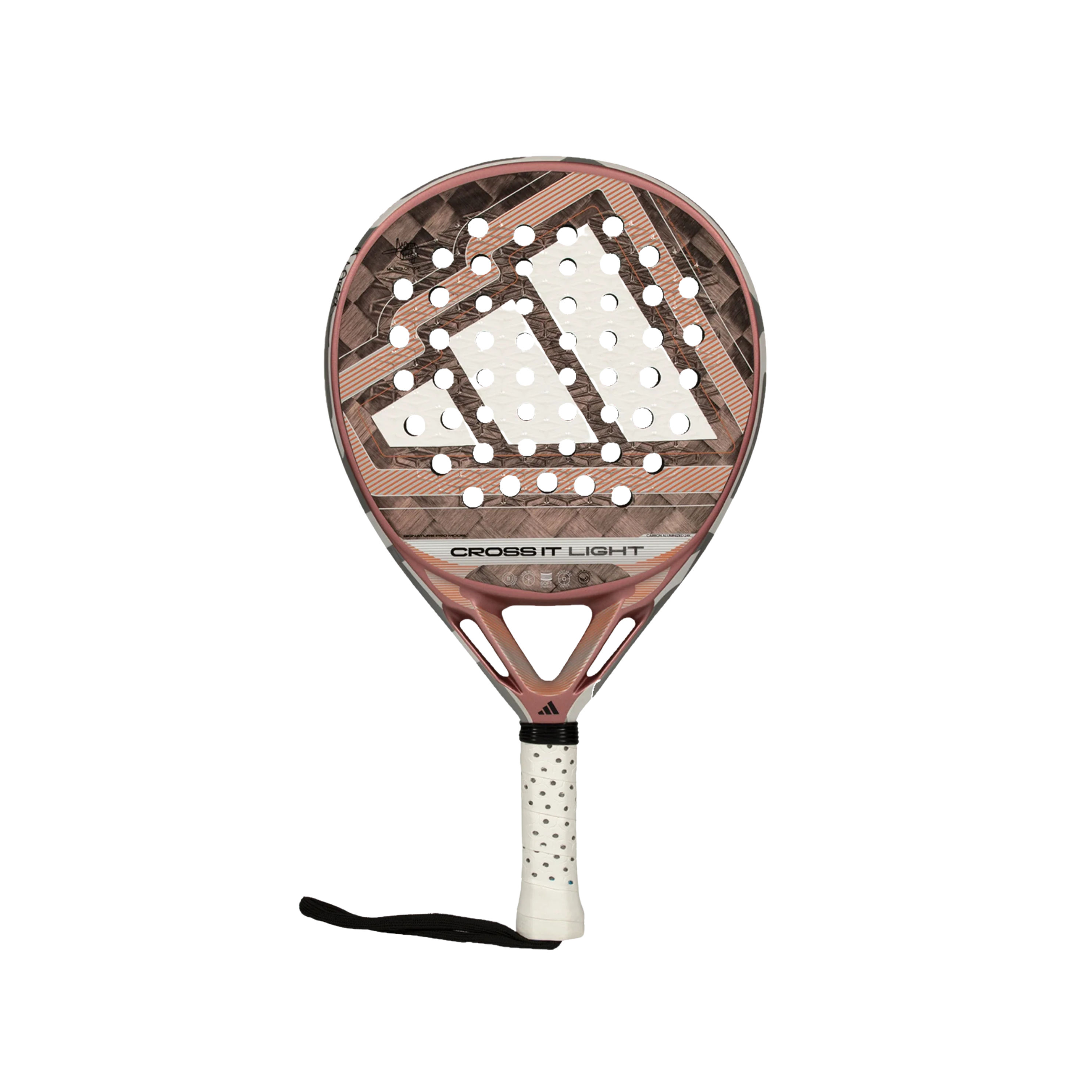 Adidas Cross It Light 3.4 Padel Racket - Brown White