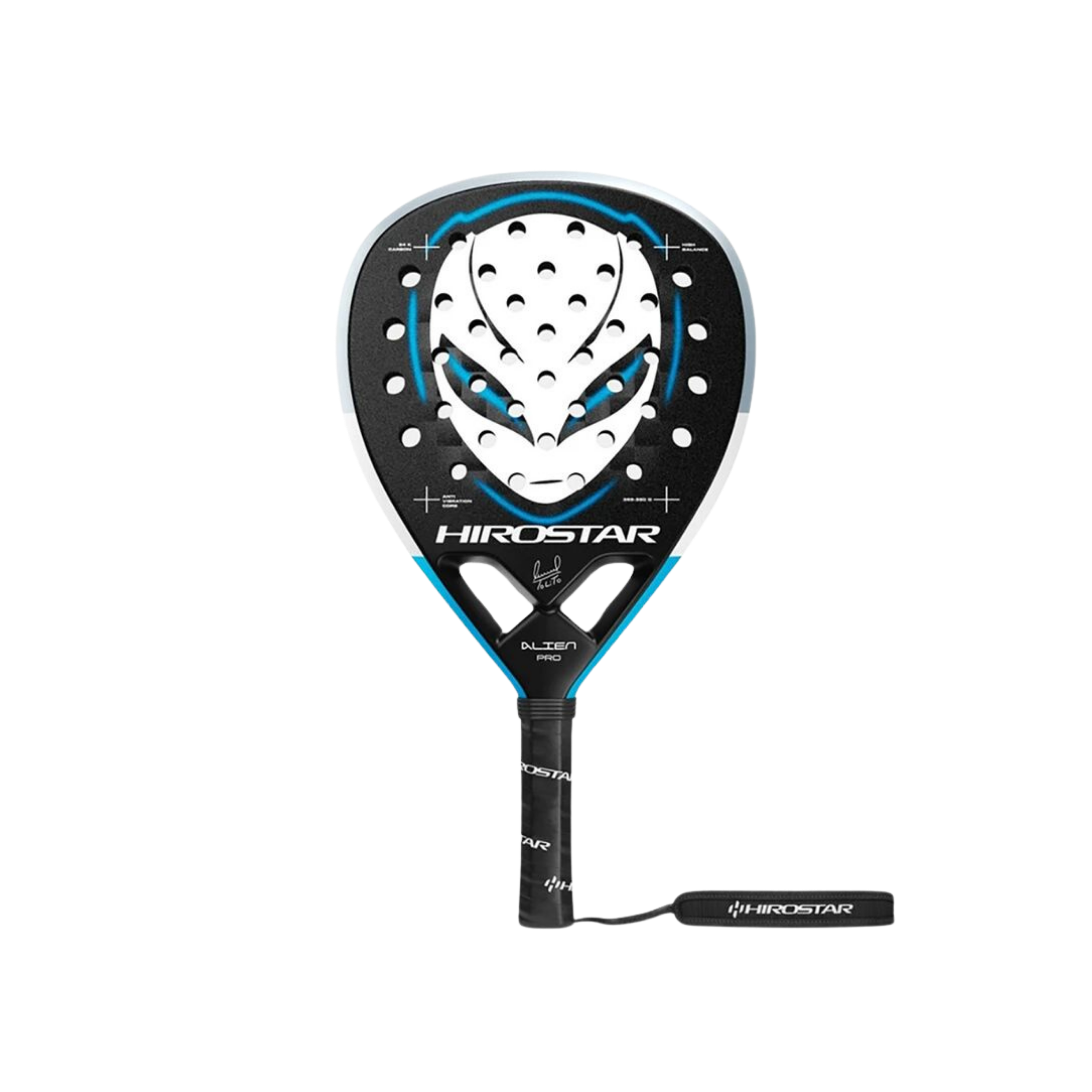 Hirostar Alien Pro 2026 Padel Racket - Black