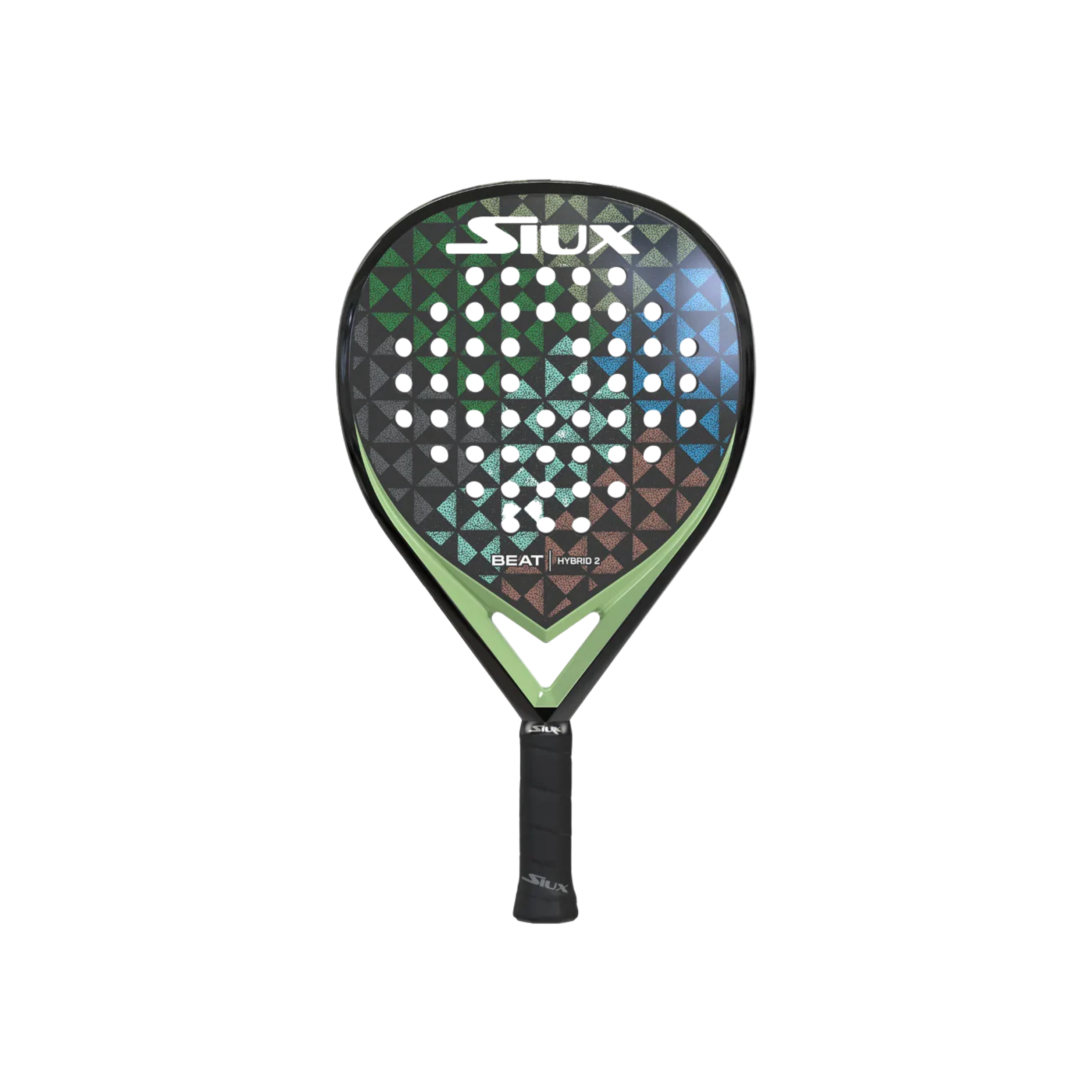 Siux Beat Hybrid 2 Padel Racket - Green Multi