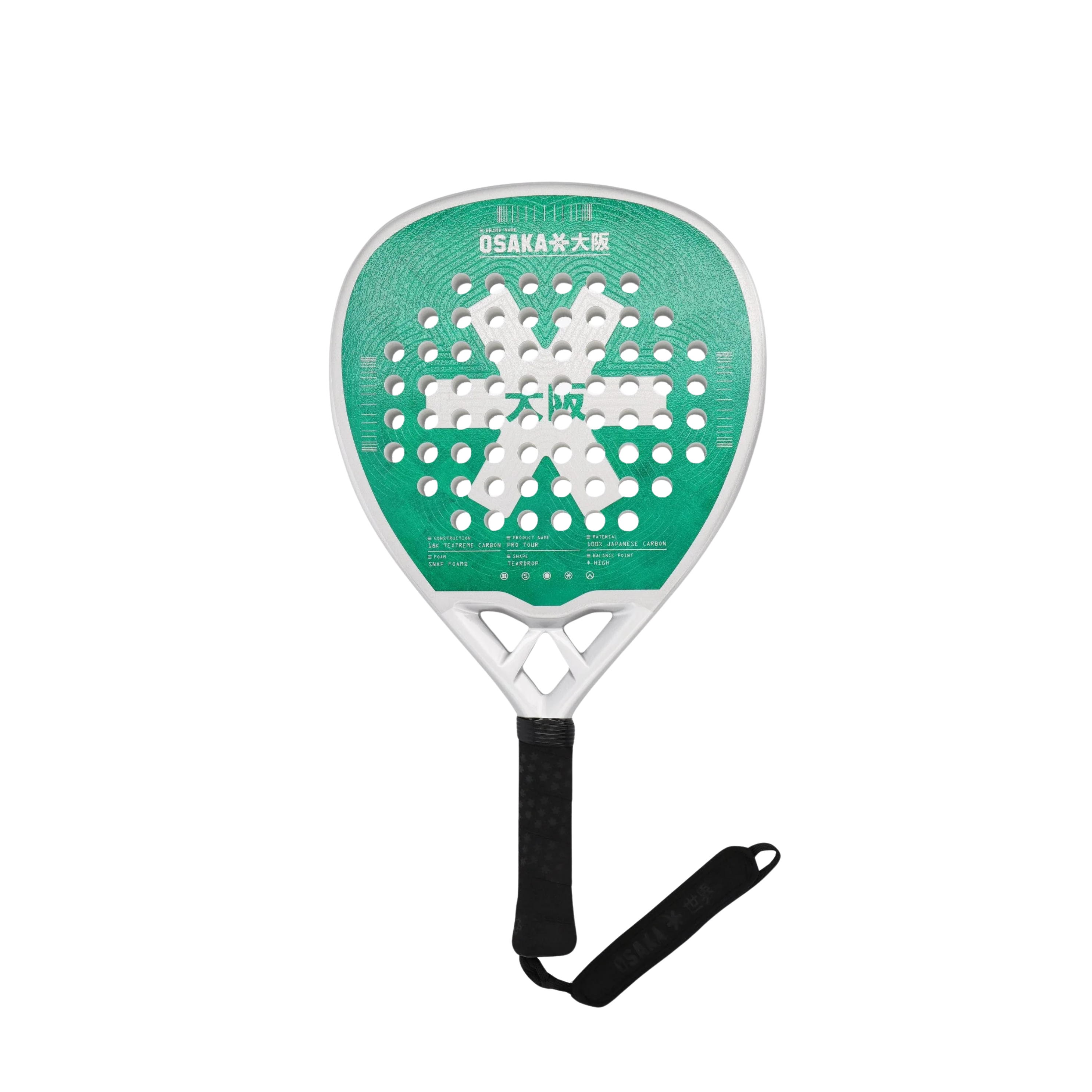 Osaka Pro Tour Power Padel Racket - Aquatic Awe