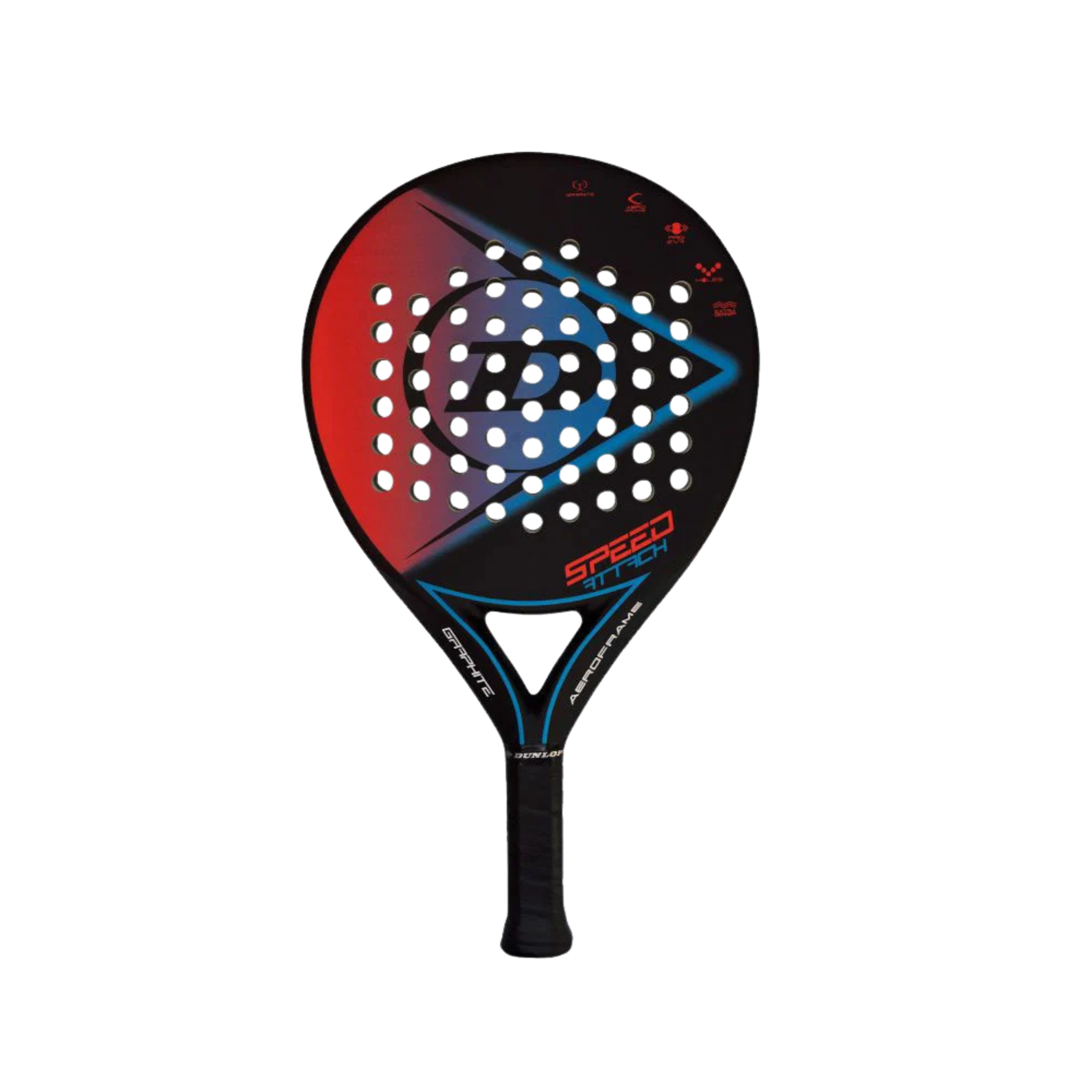 Dunlop Speed Attack 2022 Padel Racquet - Black