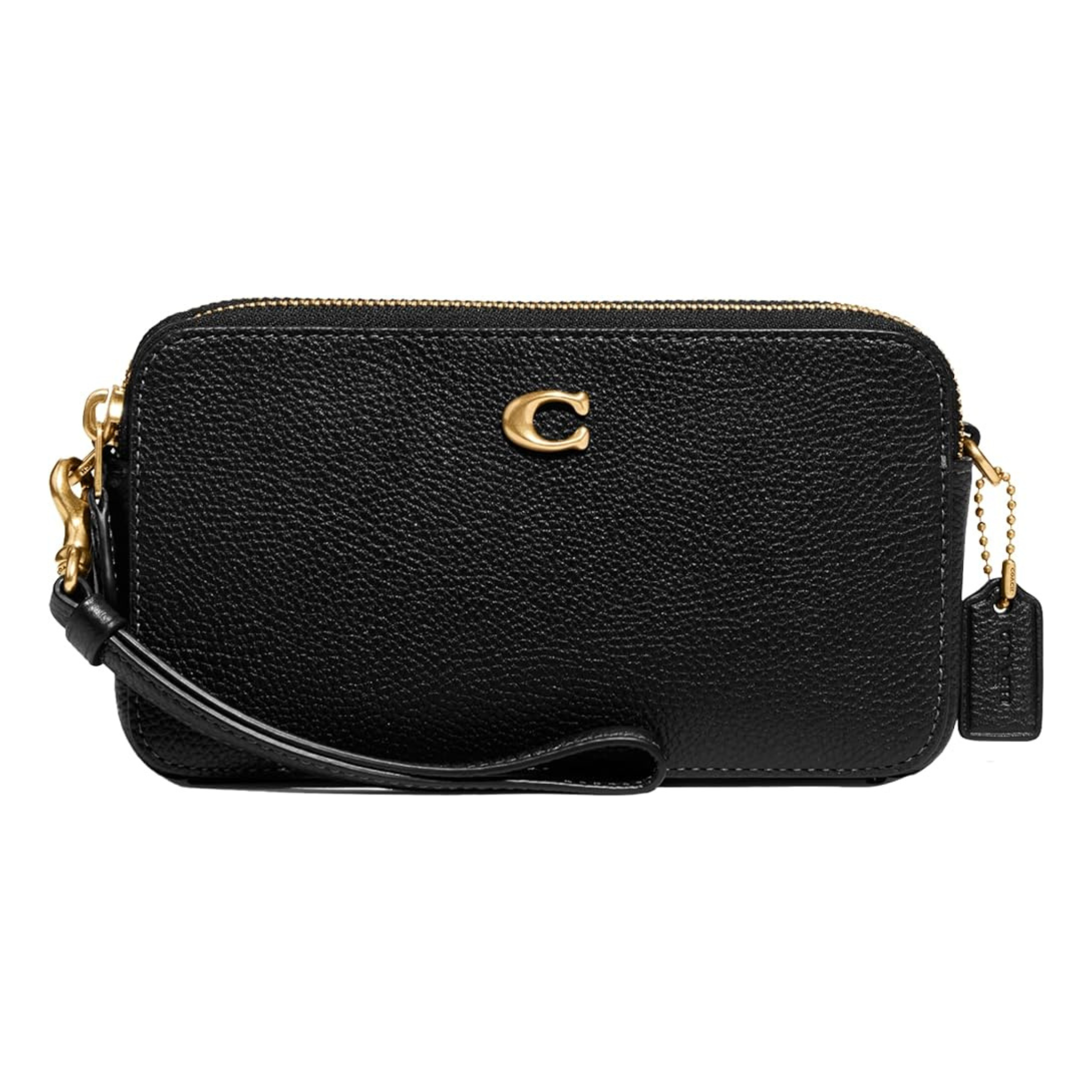 COACH Kira Leather Crossbody Black MR Shoes Accessories
