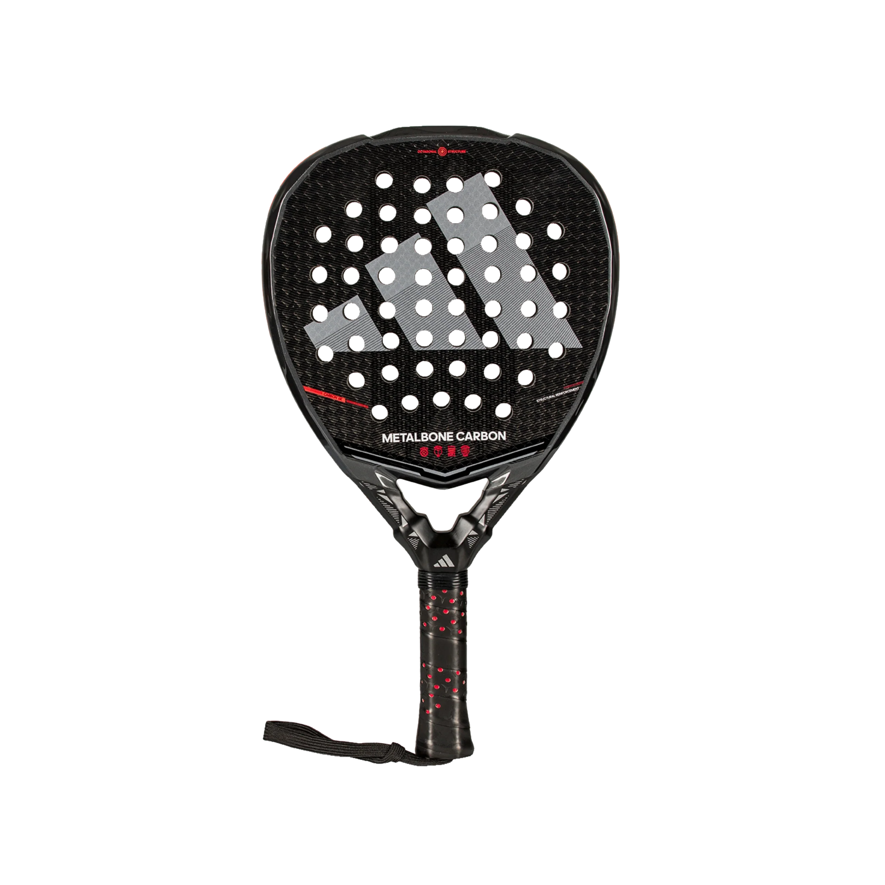 Adidas Metalbone Carbon 2026 Padel Racket - Black White