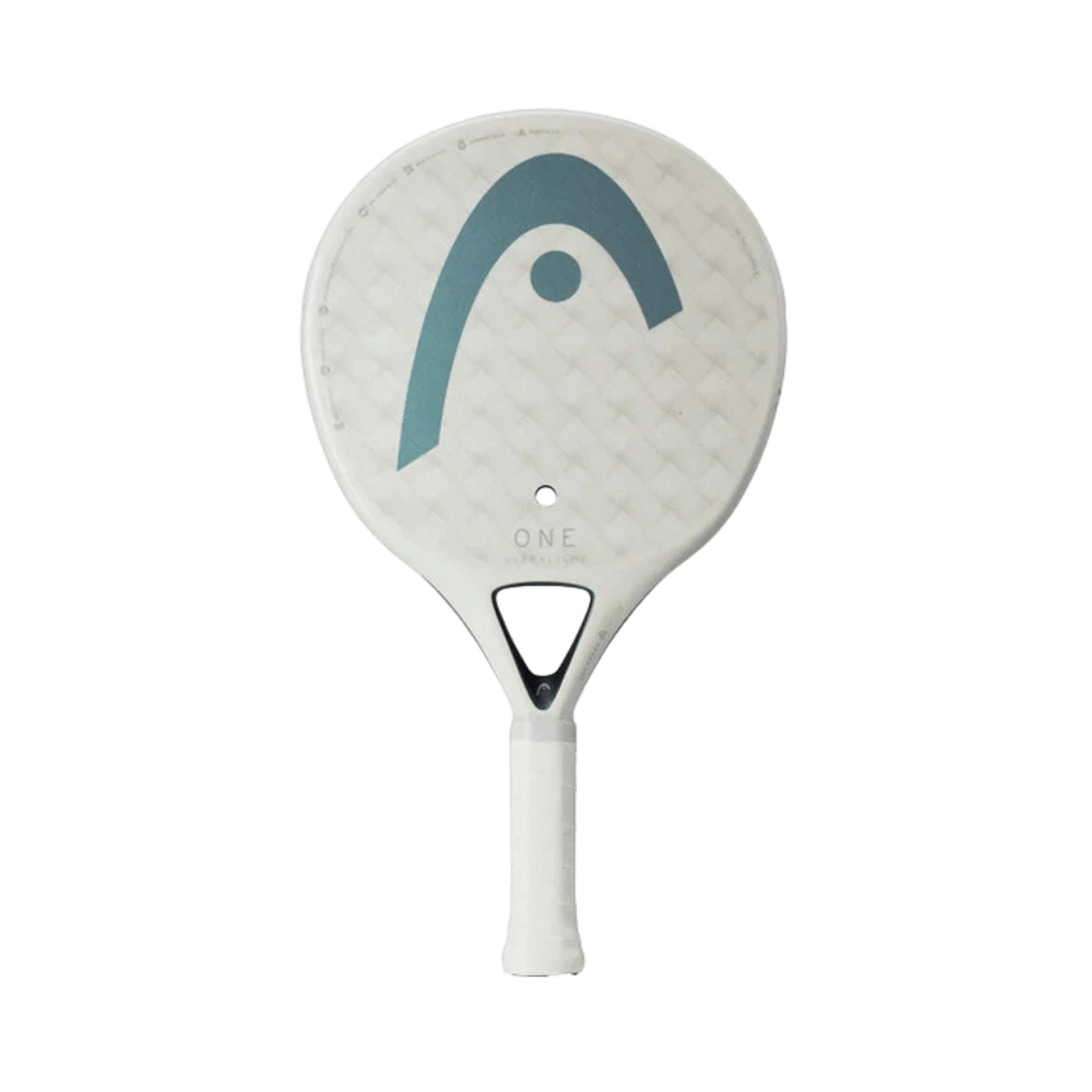 Head One Ultralight White Padel Racquet - White