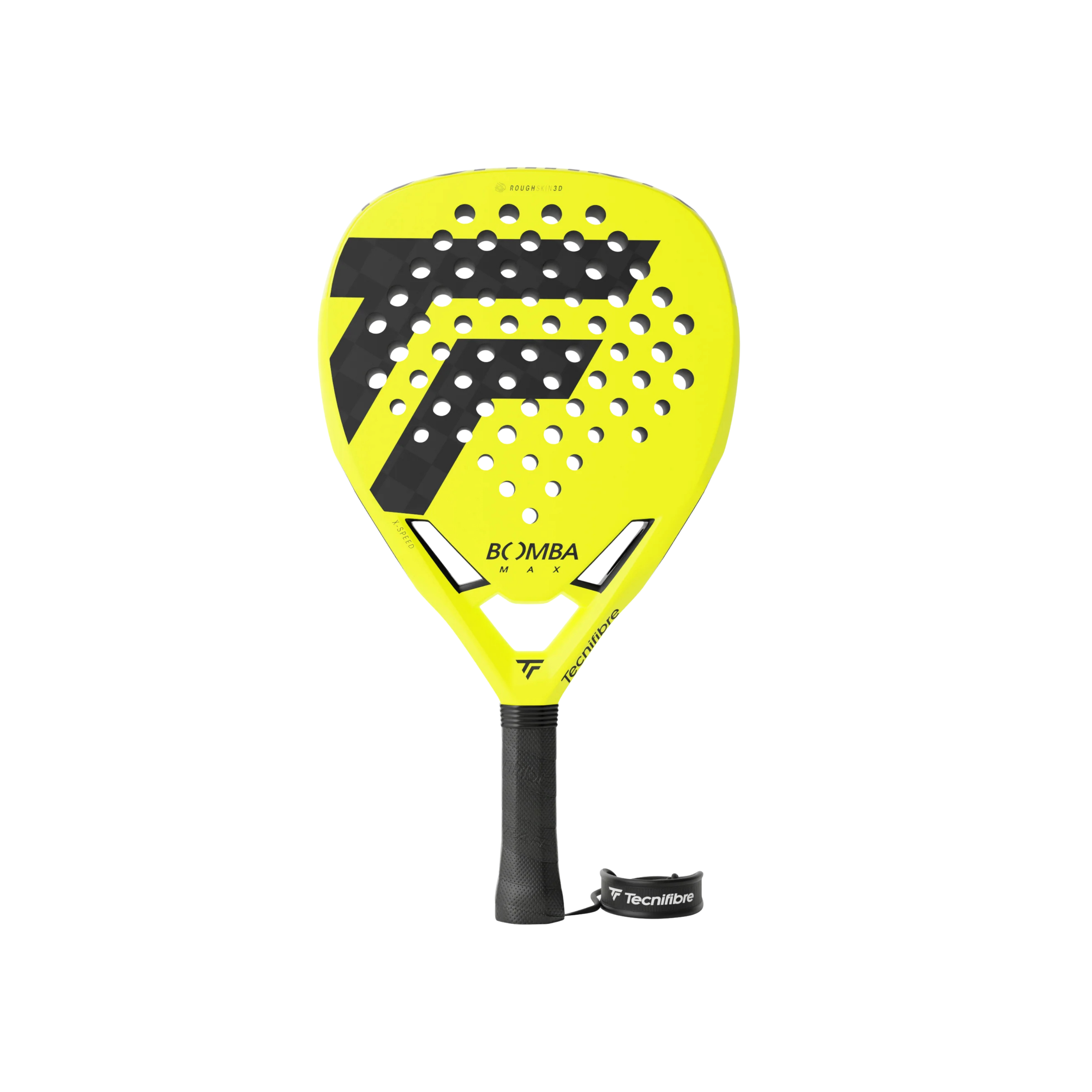 Tecnifibre Bomba Max Padel Racket - Yellow Black