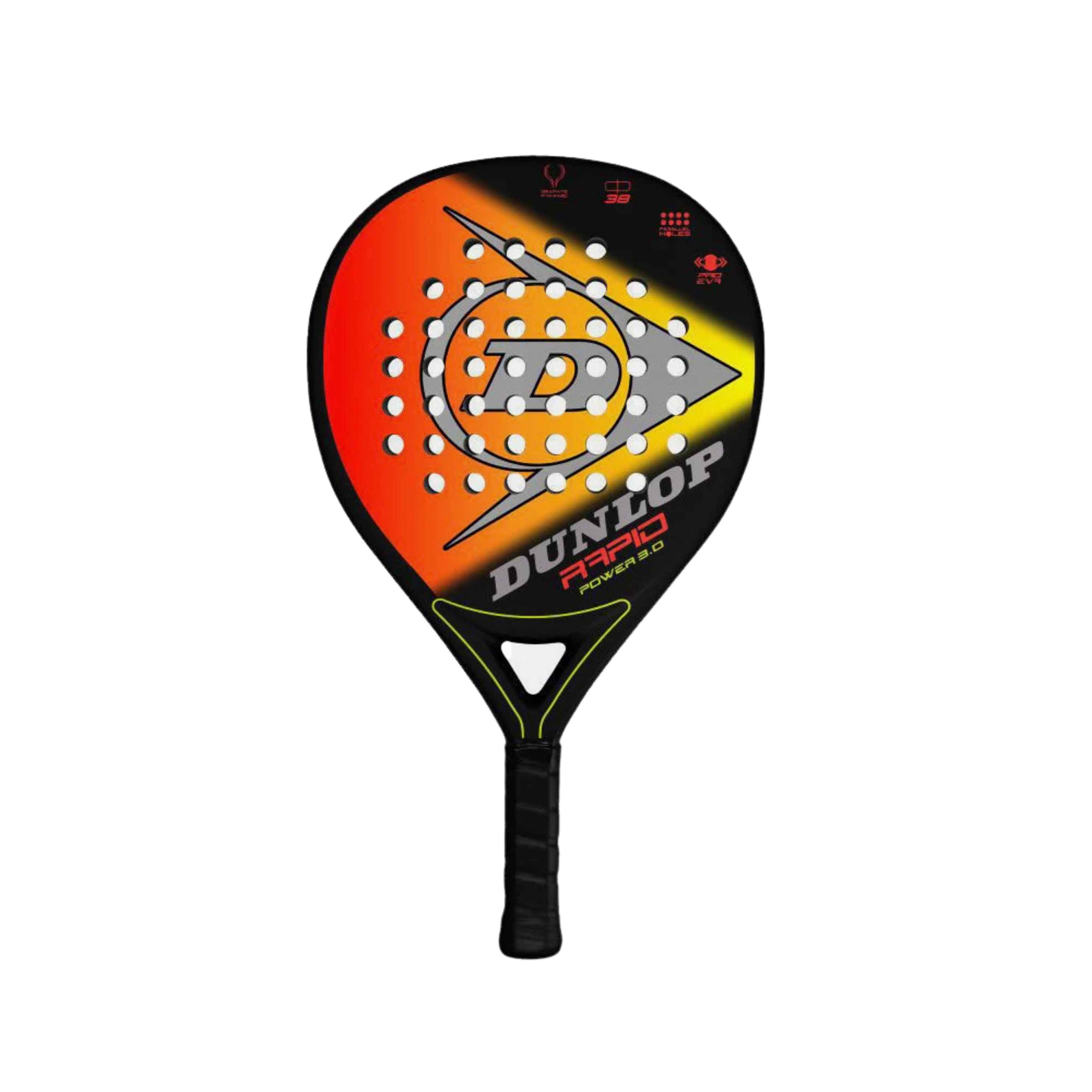 Dunlop Rapid Power 3.0 Padel Racquet - Black