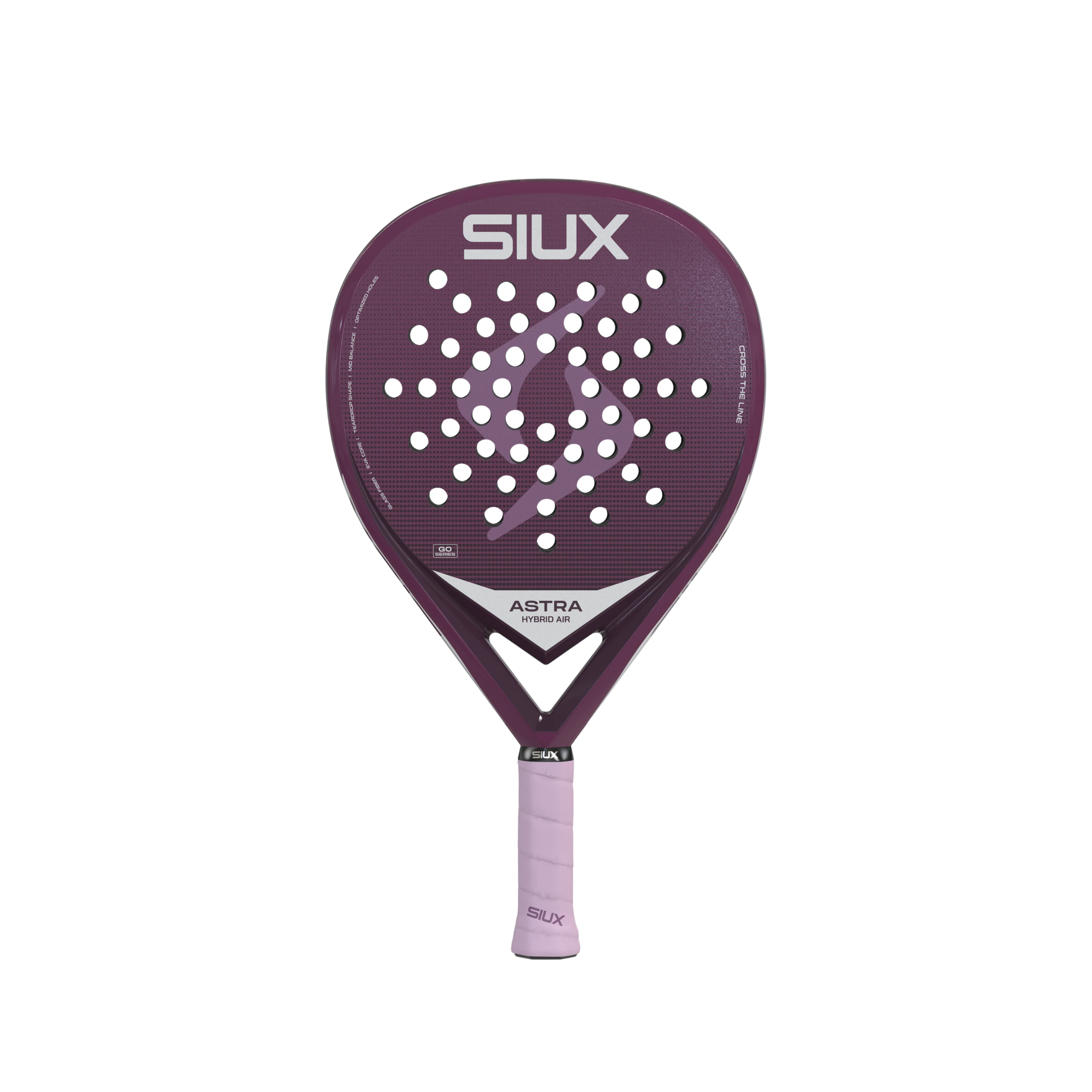 Siux Astra Go Hybrid Air 2026 Padel Racket - Purple
