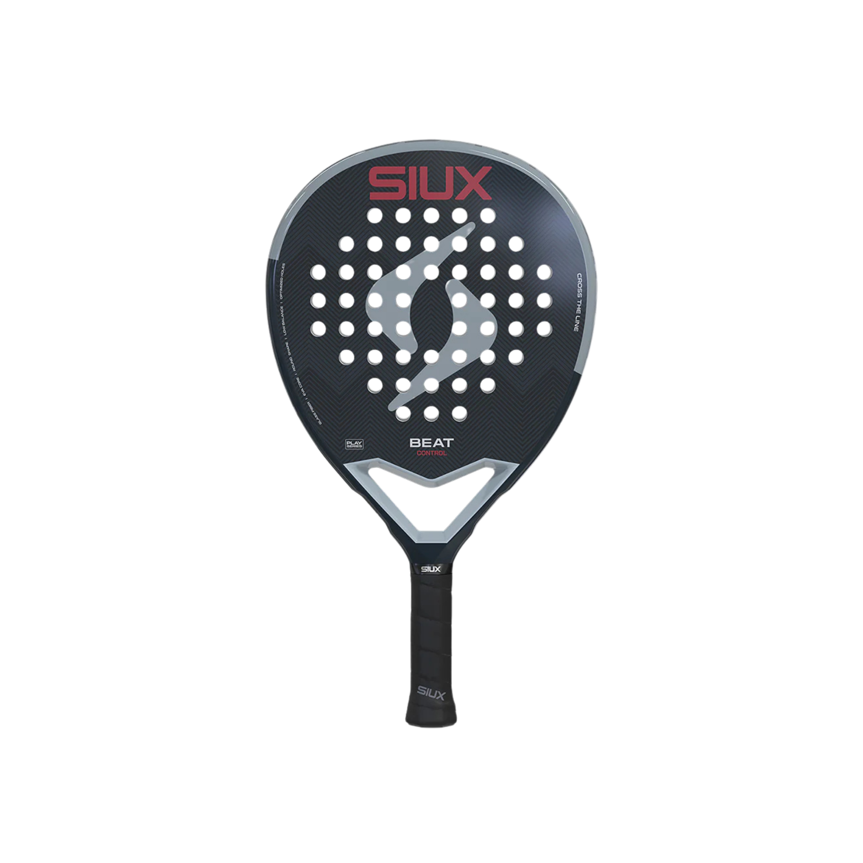 Siux Beat Control 2026 Padel Racket - Black