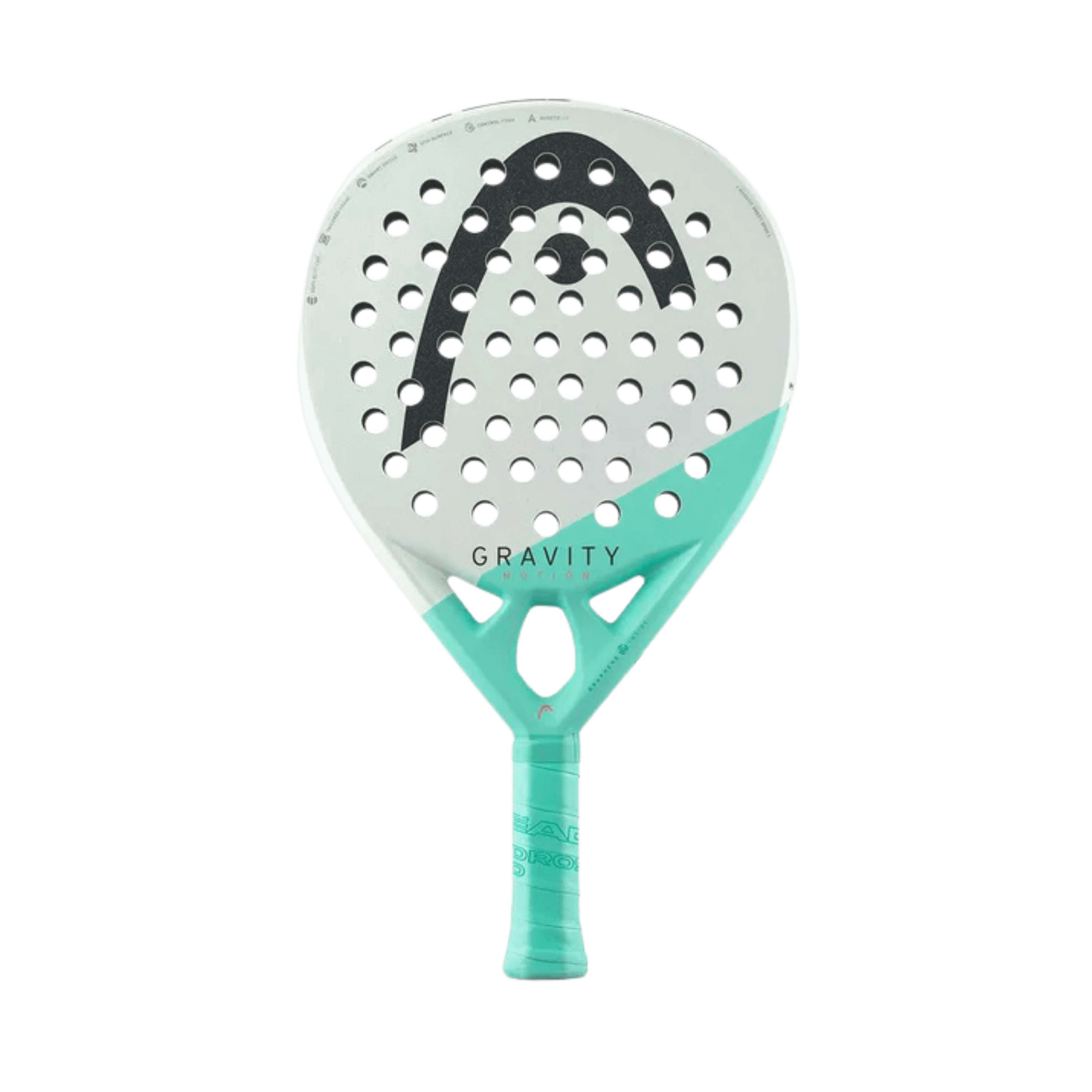 Head Gravity Motion 2024 Padel Racquet - White Blue