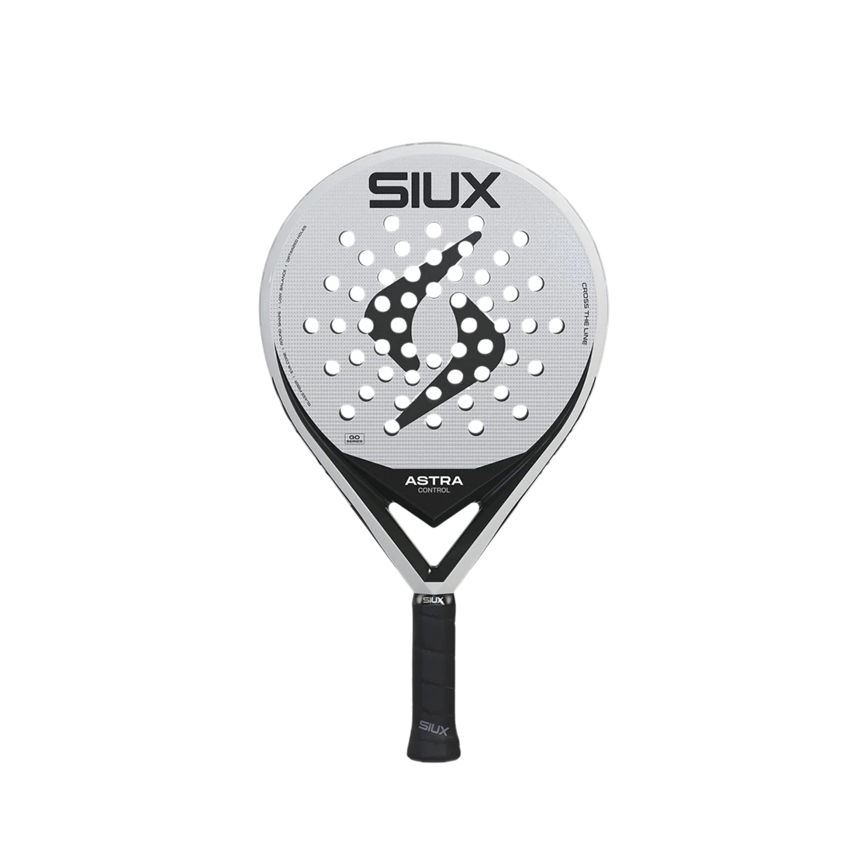 Siux Astra Ctrl 2026 Padel Racket - White Black