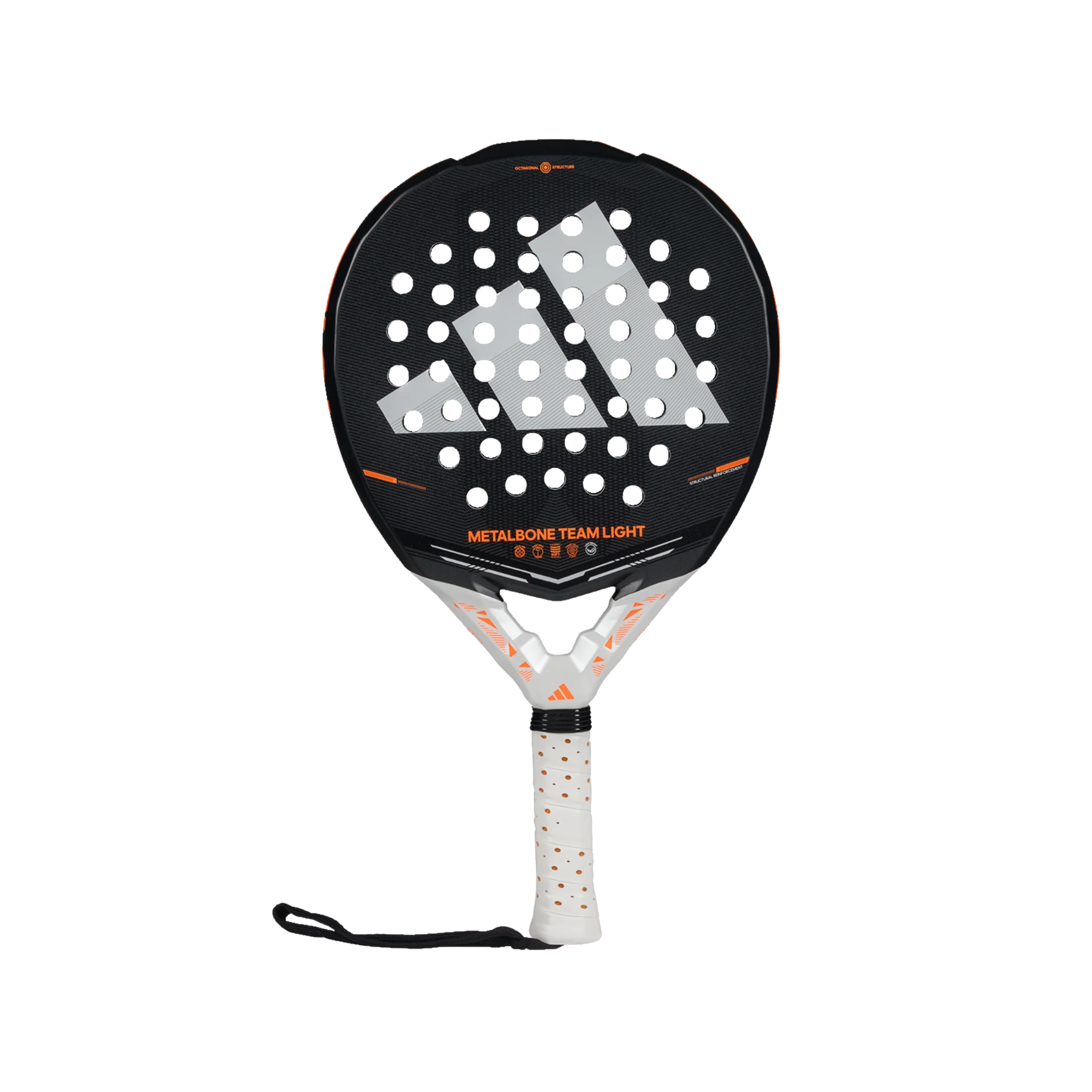 Adidas Metalbone Team Light 2026 Padel Racket - Black White