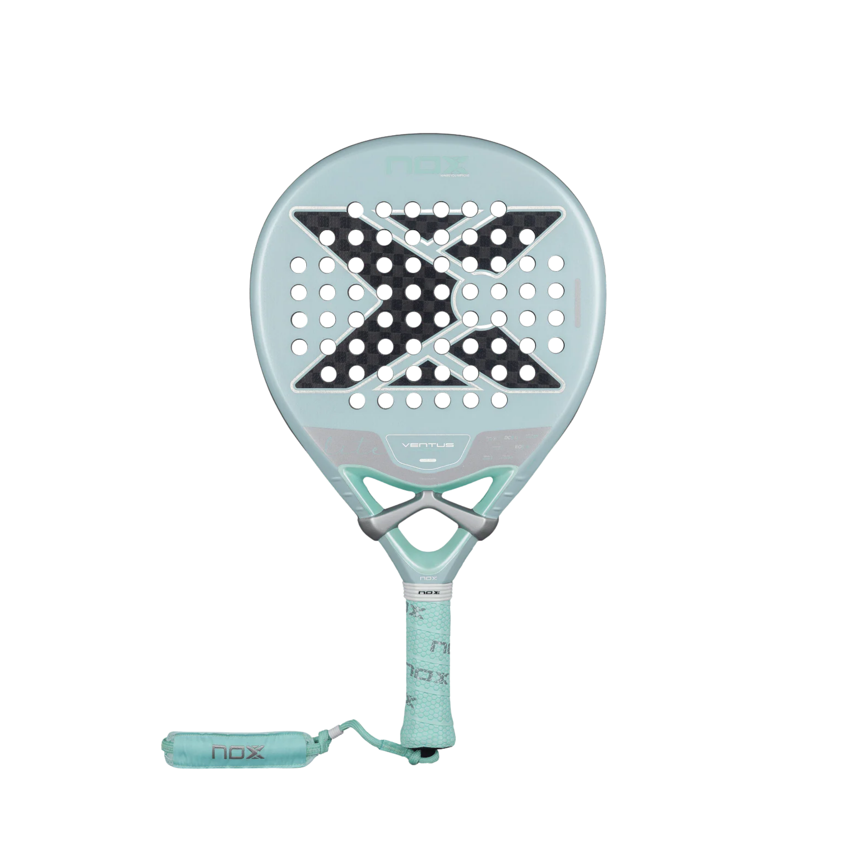 Nox Ventus Hybrid 12K Lite Padel Racket - Blue
