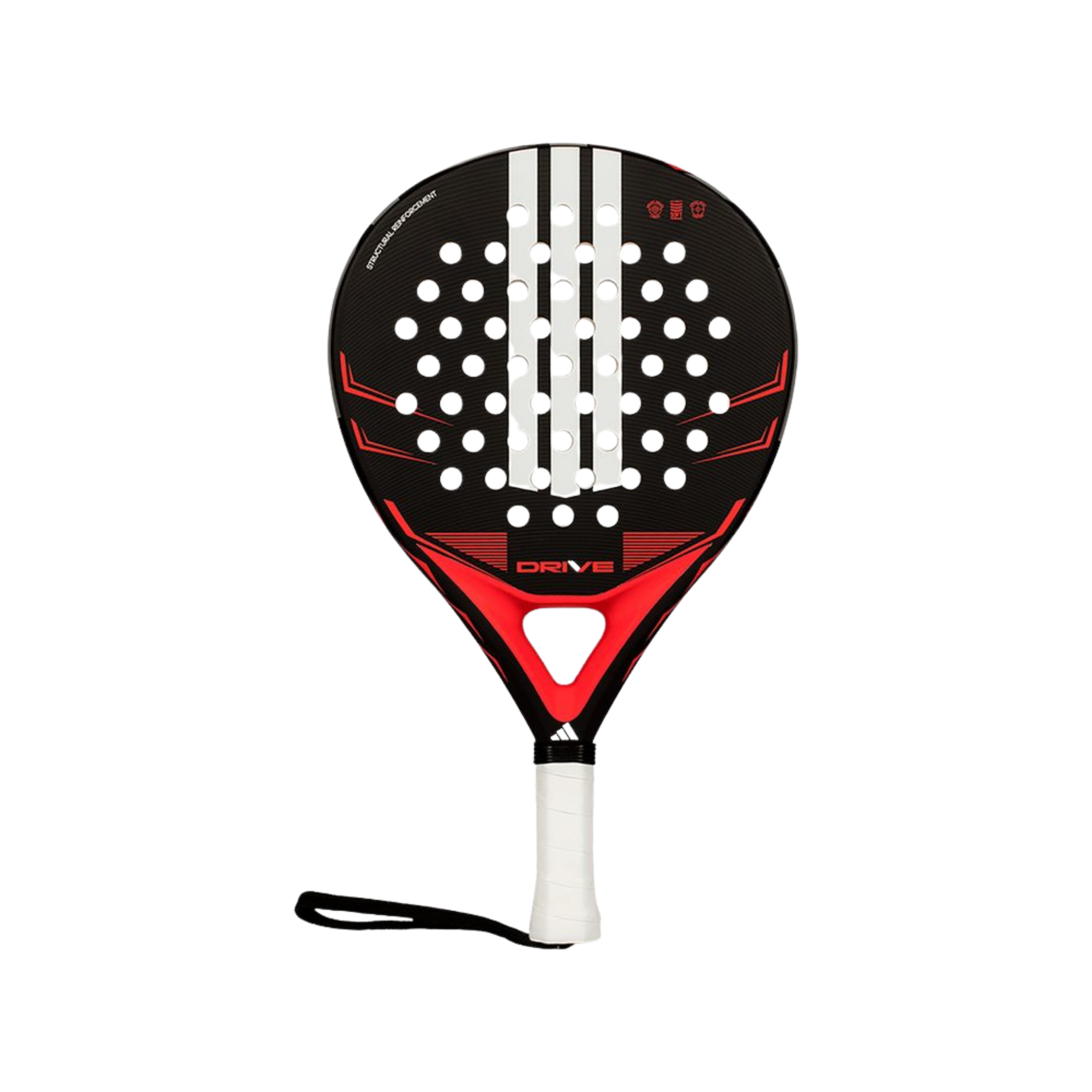 Adidas Drive Black 2026 Padel Racket - Black Red